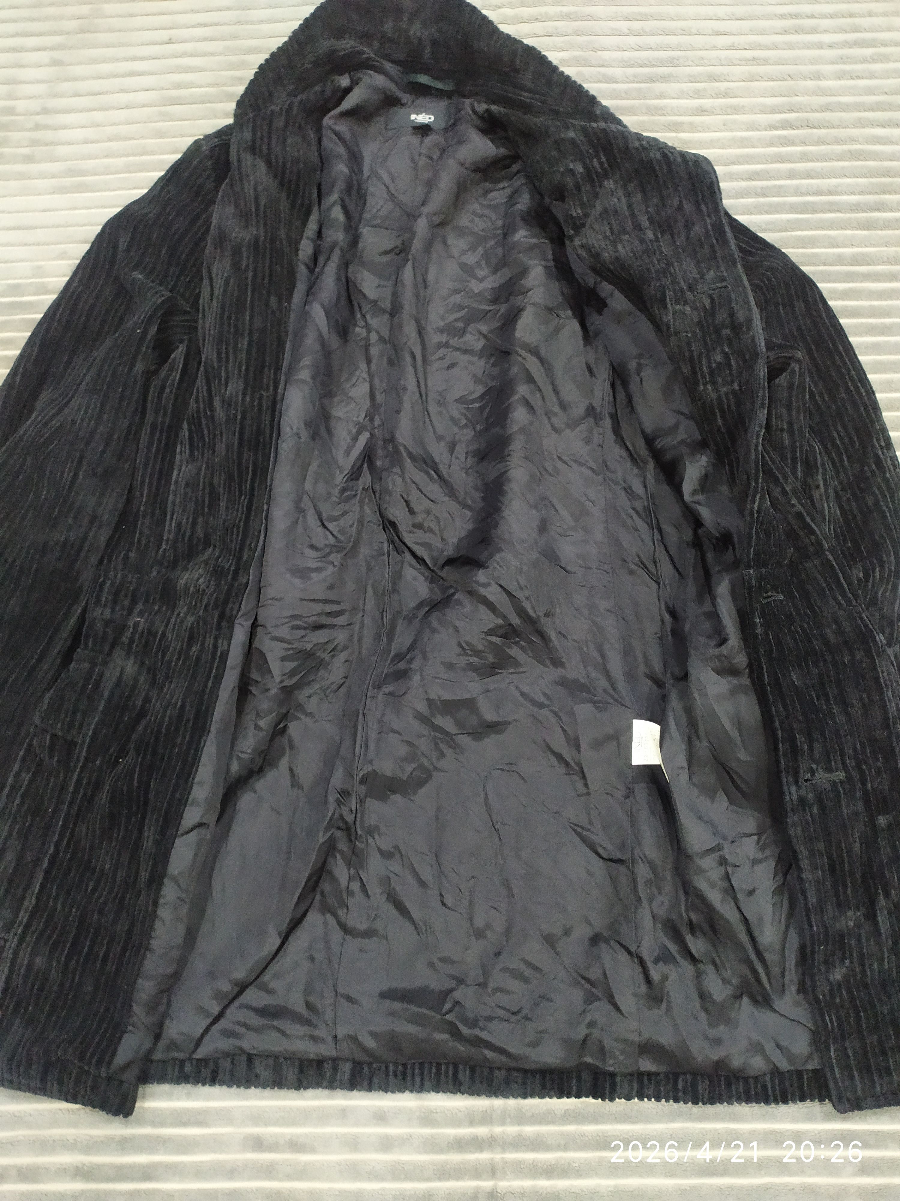 Yohji Yamamoto Ined Homme By Yohji Yamamoto striped black jacket Size US M / EU 48-50 / 2 - 4 Thumbnail