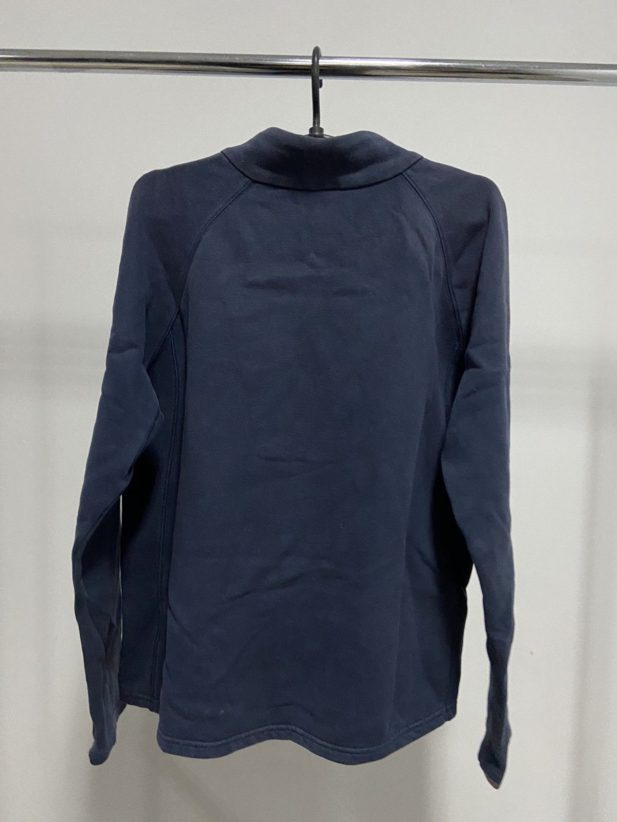 Nike × Vintage Nike 1/4 zip Sweatshirt Logo Vintage 90s longsleeve Size US XL / EU 56 / 4 - 3 Thumbnail