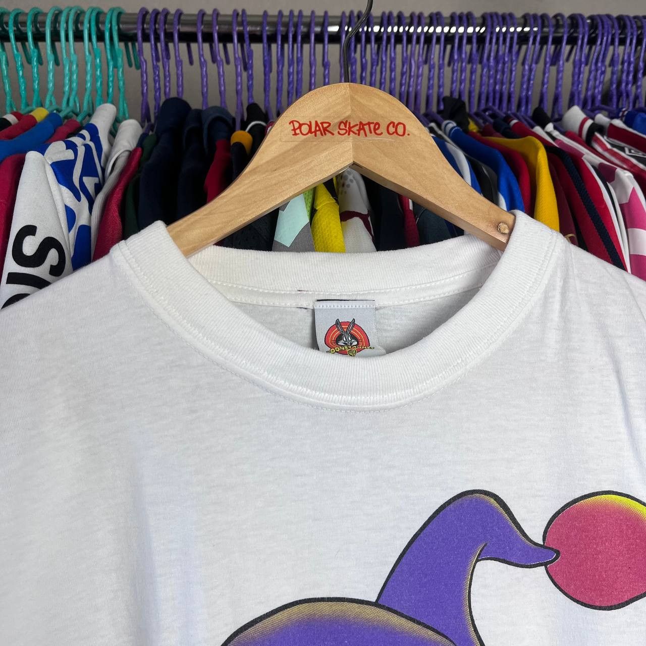 Vintage Vintage 1998 Looney Tunes Warner Bros Tweety Bird Tshirt Size US L / EU 52-54 / 3 - 2 Thumbnail