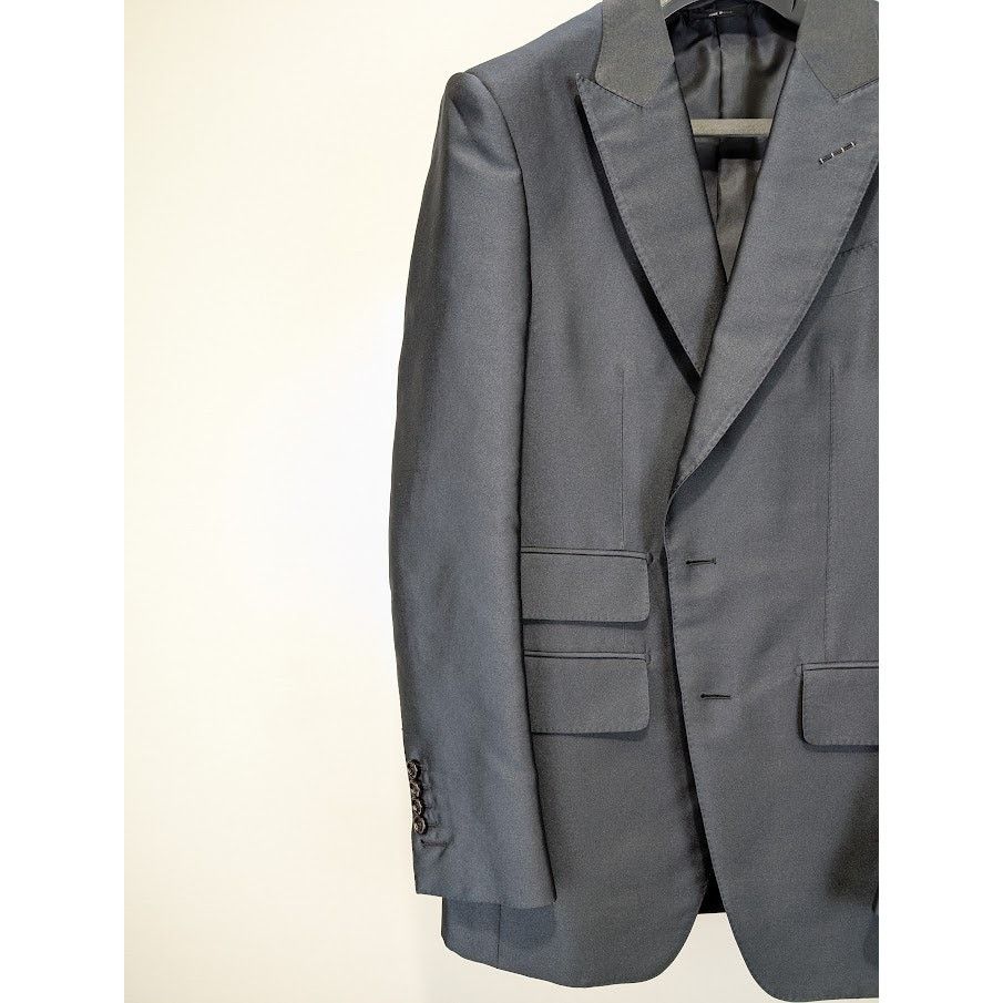 Tom Ford o1rshd1 Jacket Giacca in Dark Grey Size US S / EU 44-46 / 1 - 5 Thumbnail