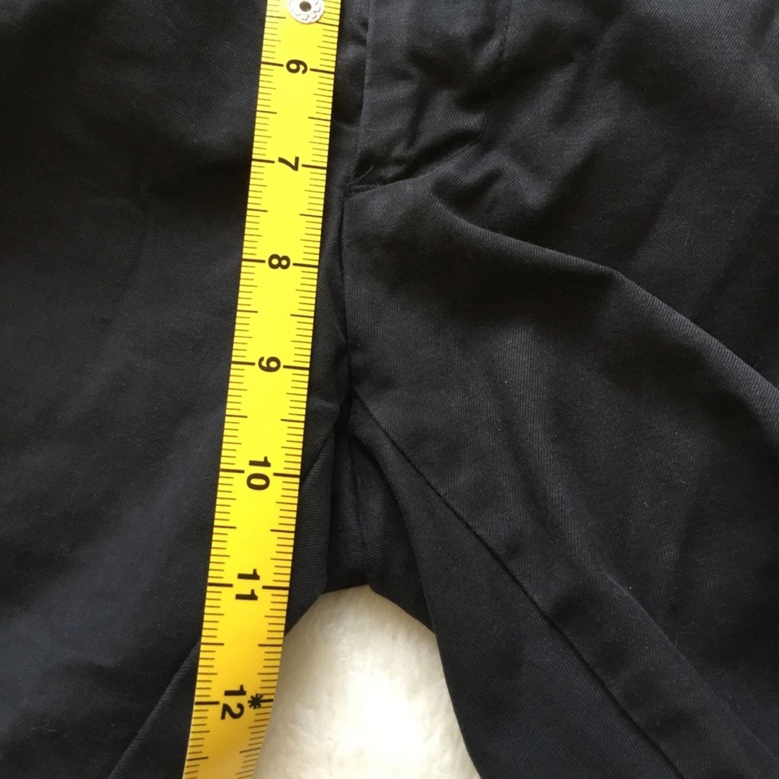 Banana Republic Banana Republic Black Men's Flat Front Aiden Strength Chinos Size US 28 / EU 44 - 12 Thumbnail