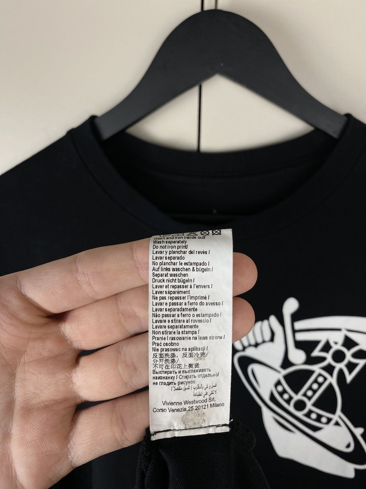 Vivienne Westwood Vivienne Westwood Anglomania Chaos Tshirt Y2K style Opium Size US M / EU 48-50 / 2 - 8 Thumbnail