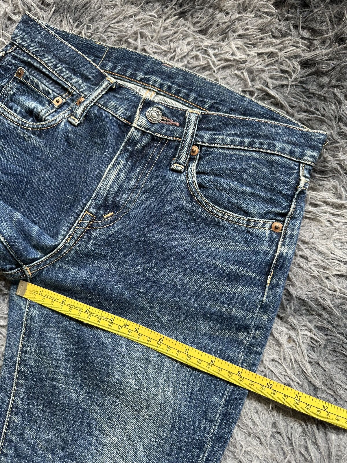 Kapital Early 00's Kapital flared raw denim jeans Size US 28 / EU 44 - 16 Thumbnail