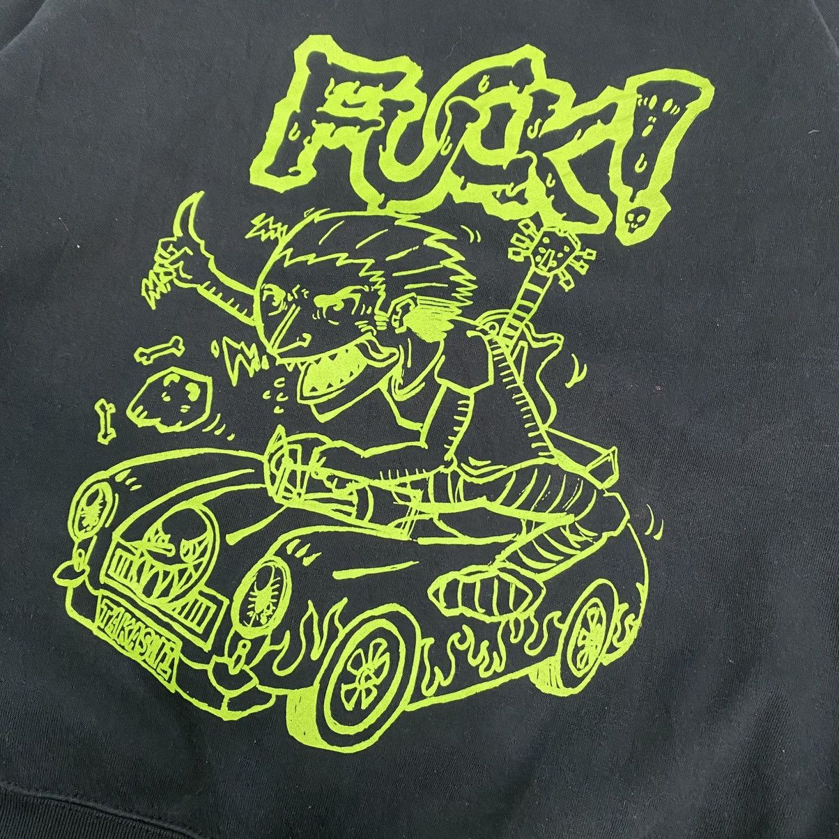 If Six Was Nine × Japanese Brand × Vintage Vintage United athle Band folk japan Hoodie Size US M / EU 48-50 / 2 - 6 Thumbnail