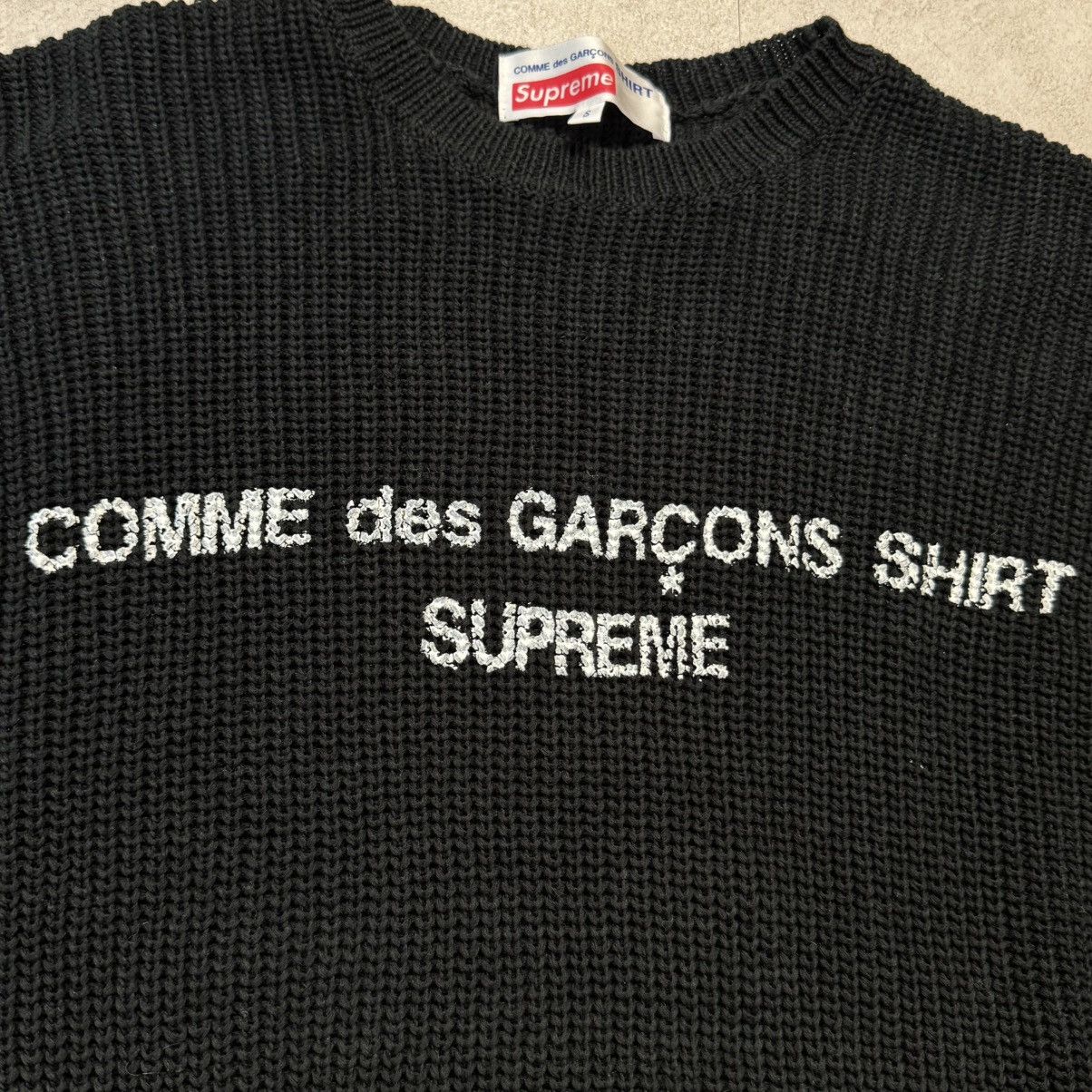 Comme des Garcons SHIRT × Supreme Supreme Comme des Garcons Shirt Sweater Size US S / EU 44-46 / 1 - 2 Thumbnail