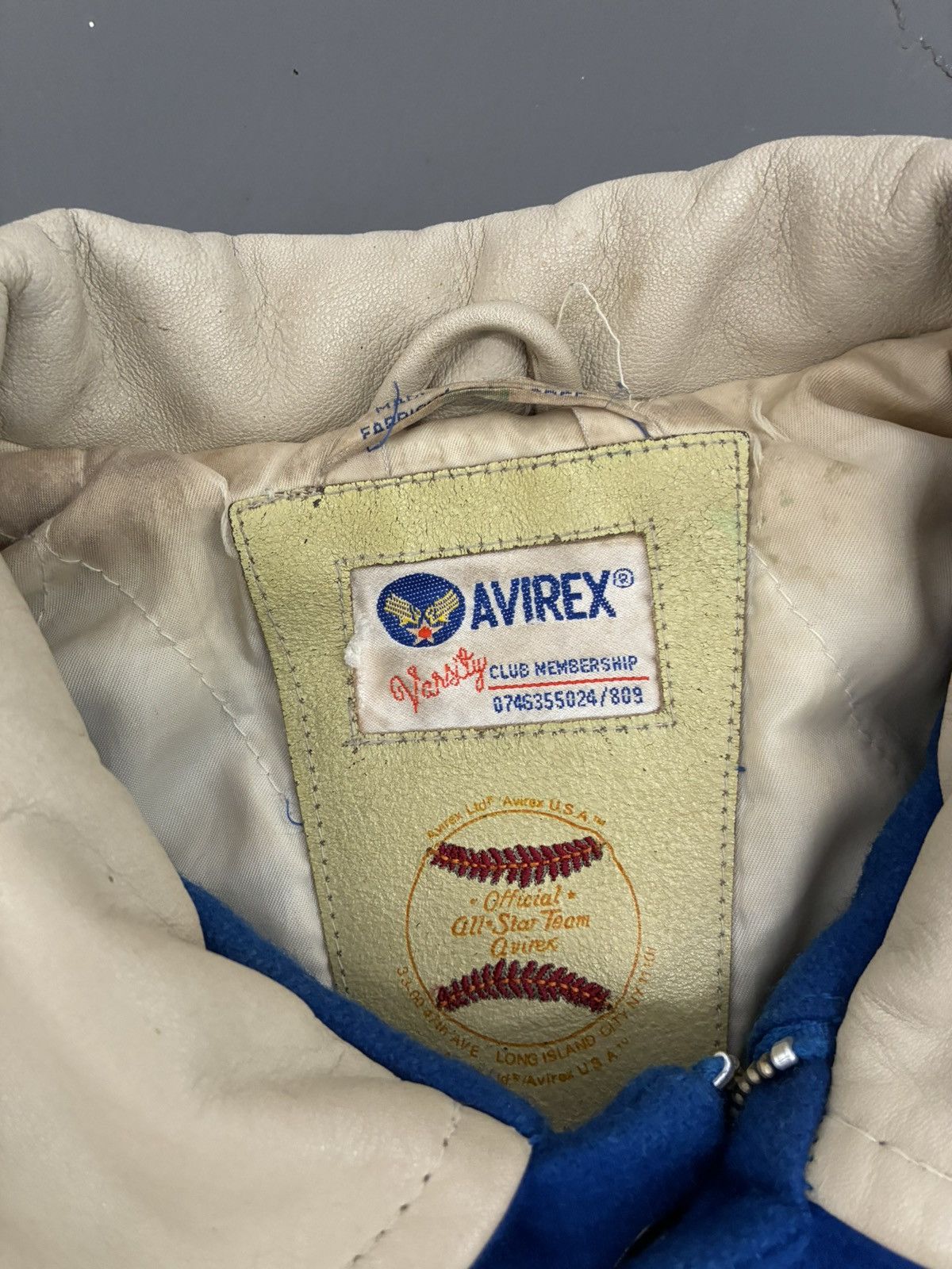 Avirex Vintage Avirex USA World Famous Eagle Leather Varsity Jacket Size US L / EU 52-54 / 3 - 5 Thumbnail