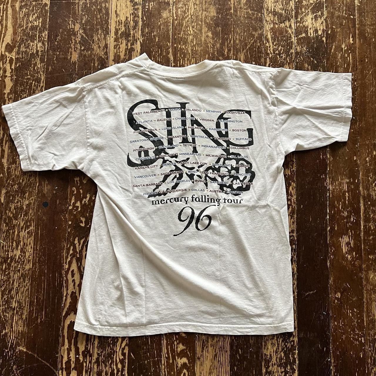 Vintage 96 Sting Mercury Falling Tour Shirt Size US L / EU 52-54 / 3 - 2 Thumbnail