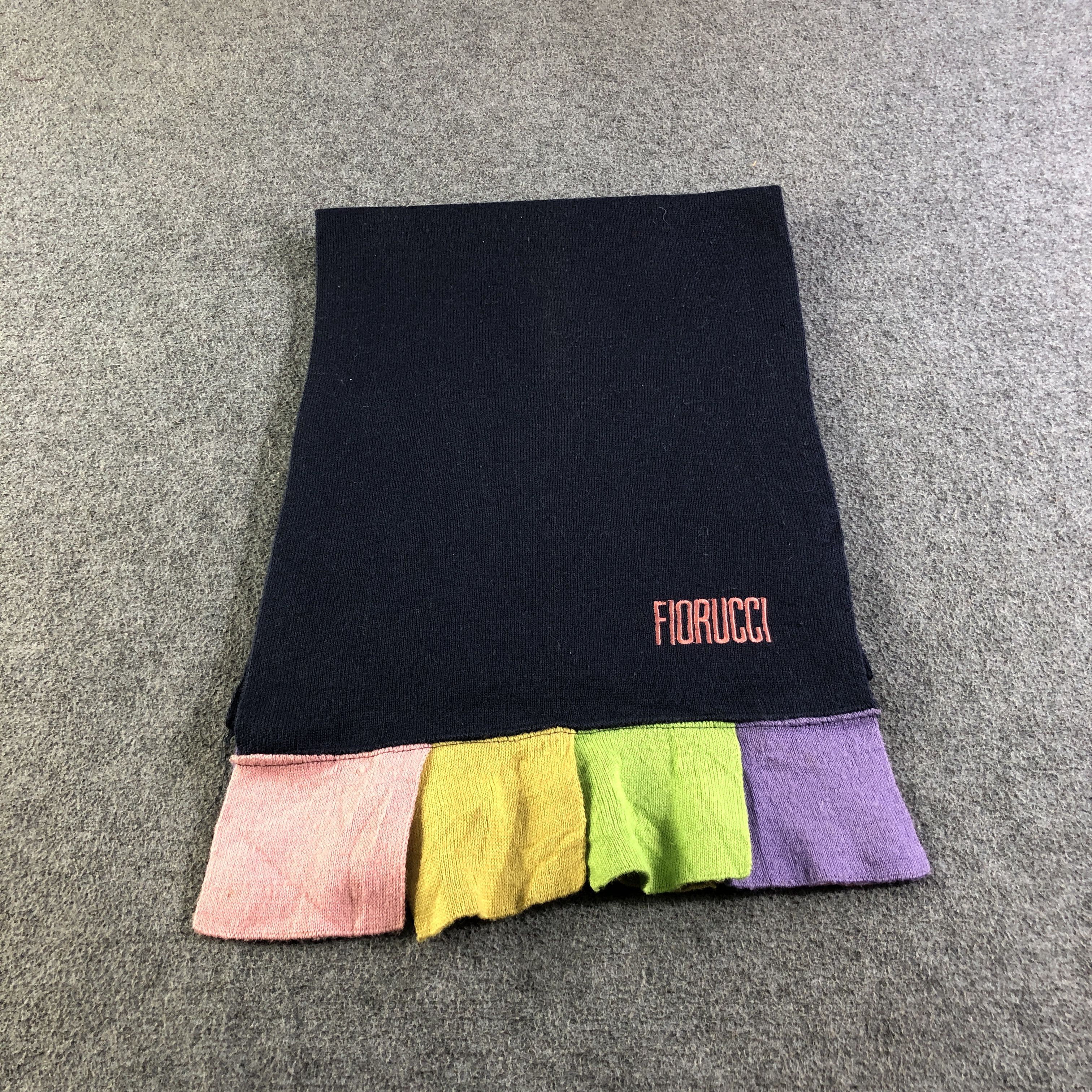 Fiorucci Fiorucci Wool Scarf Muffler Neckwear V2665 Size ONE SIZE - 3 Thumbnail