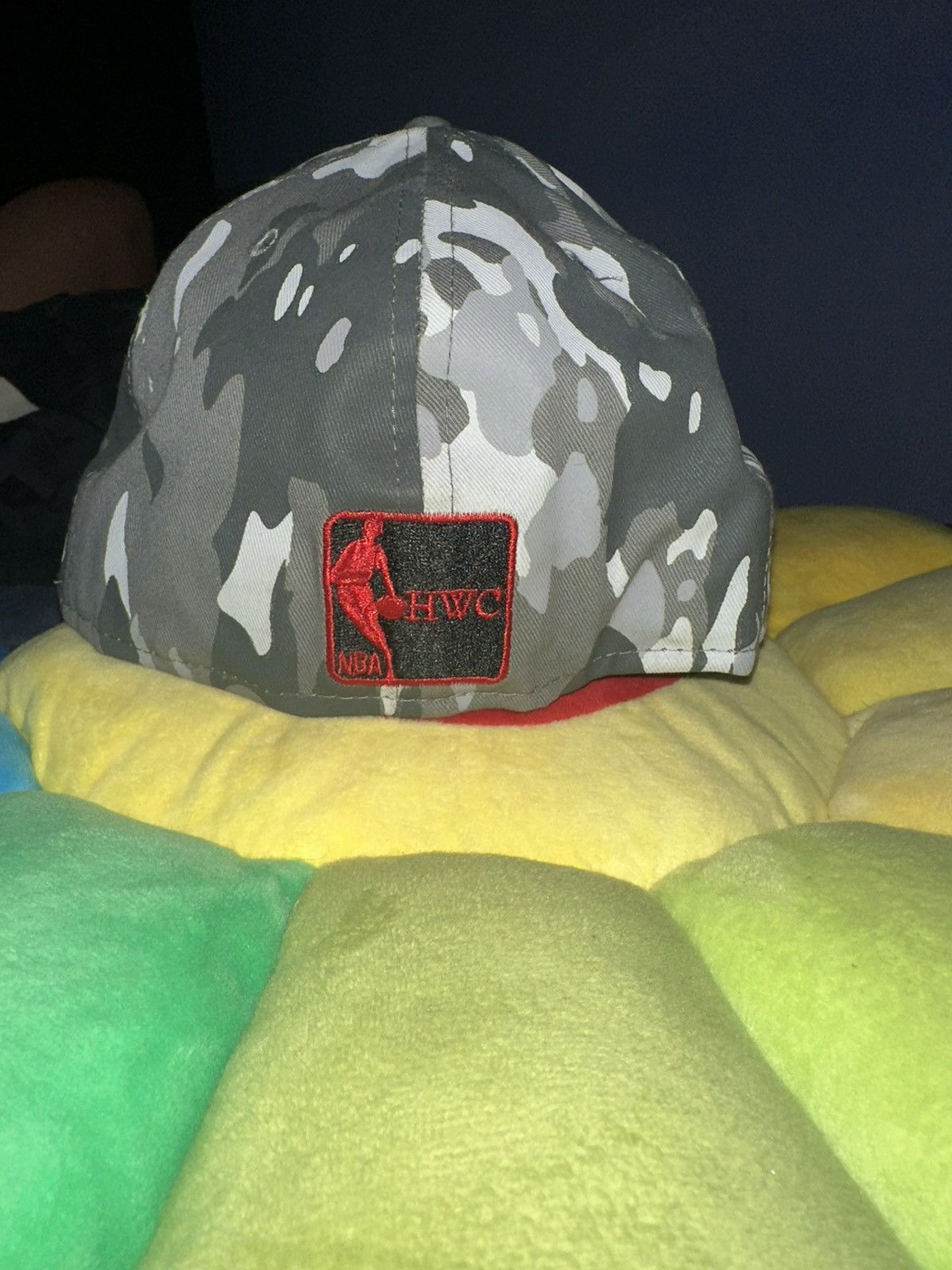 NBA Miami Heat grey winter camo fitted Size ONE SIZE - 3 Thumbnail