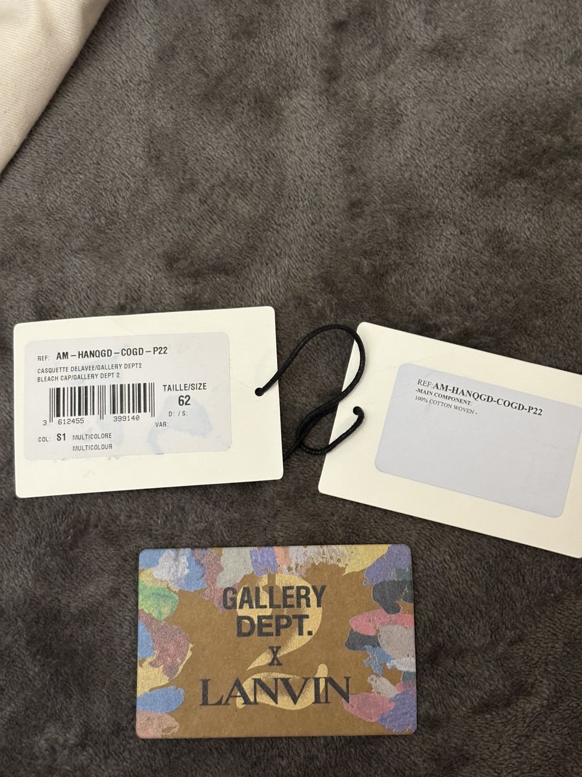 Gallery Dept. × Lanvin Lanvin x Gallery dept cap Size ONE SIZE - 7 Thumbnail