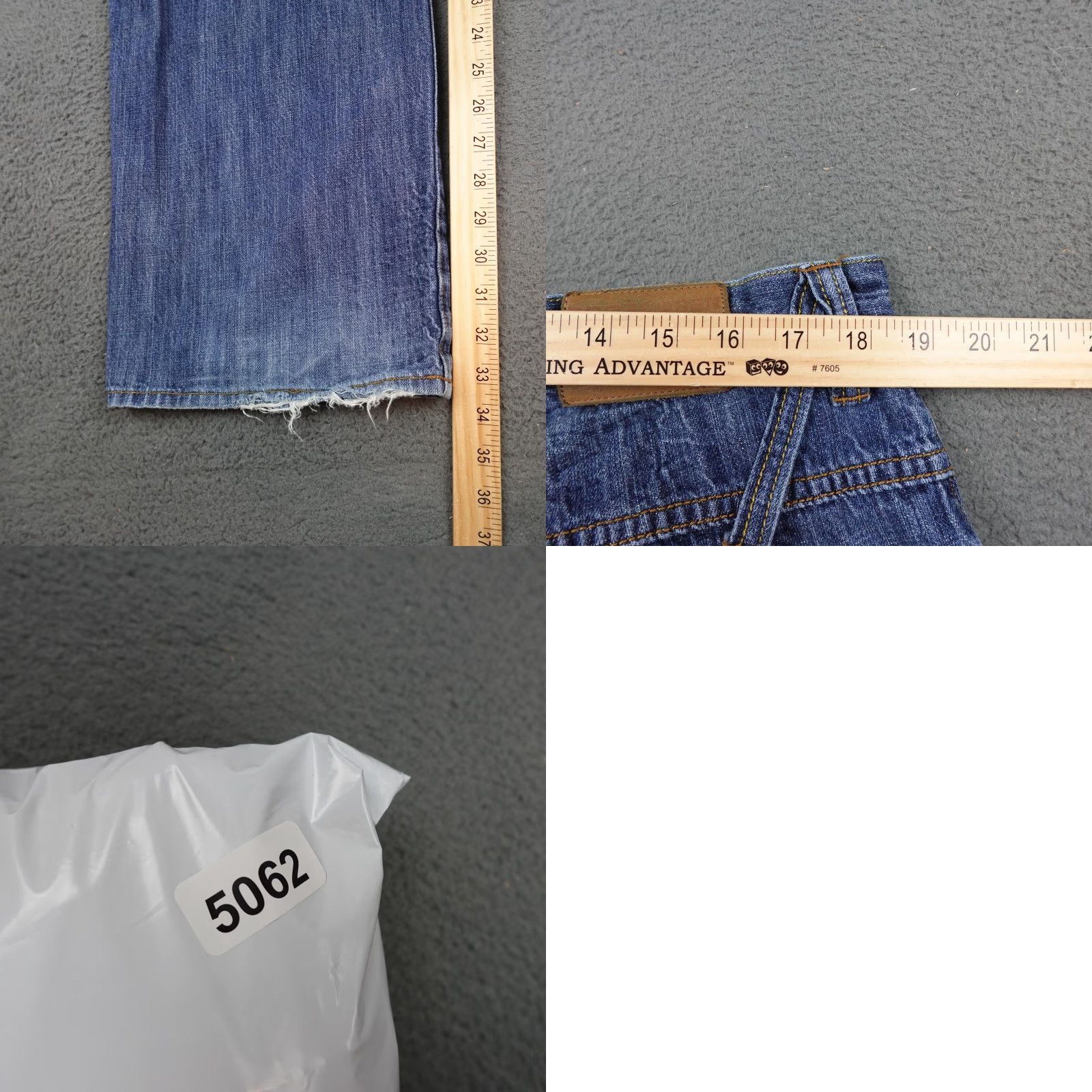 Rocawear VINTAGE Rocawear Jeans Mens 38x34 Blue Relaxed Fit Baggy Denim Skate Y2k Size US 38 / EU 54 - 9 Thumbnail