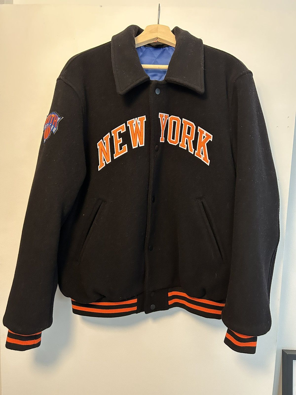 kith knicks jacket