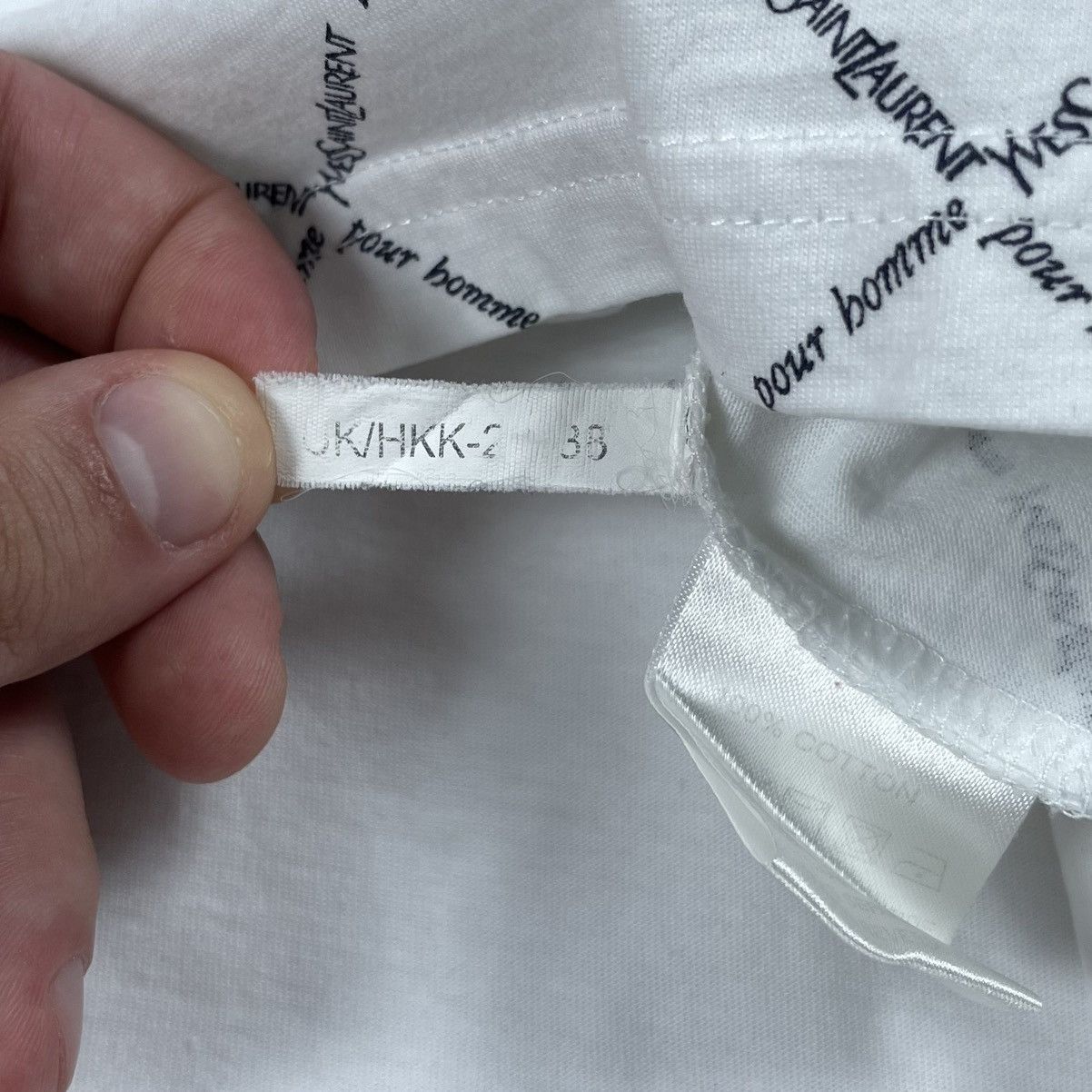 Yves Saint Laurent Yves Saint Laurent YSL Monogram T-shirt Size US XXL / EU 58 / 5 - 9 Thumbnail