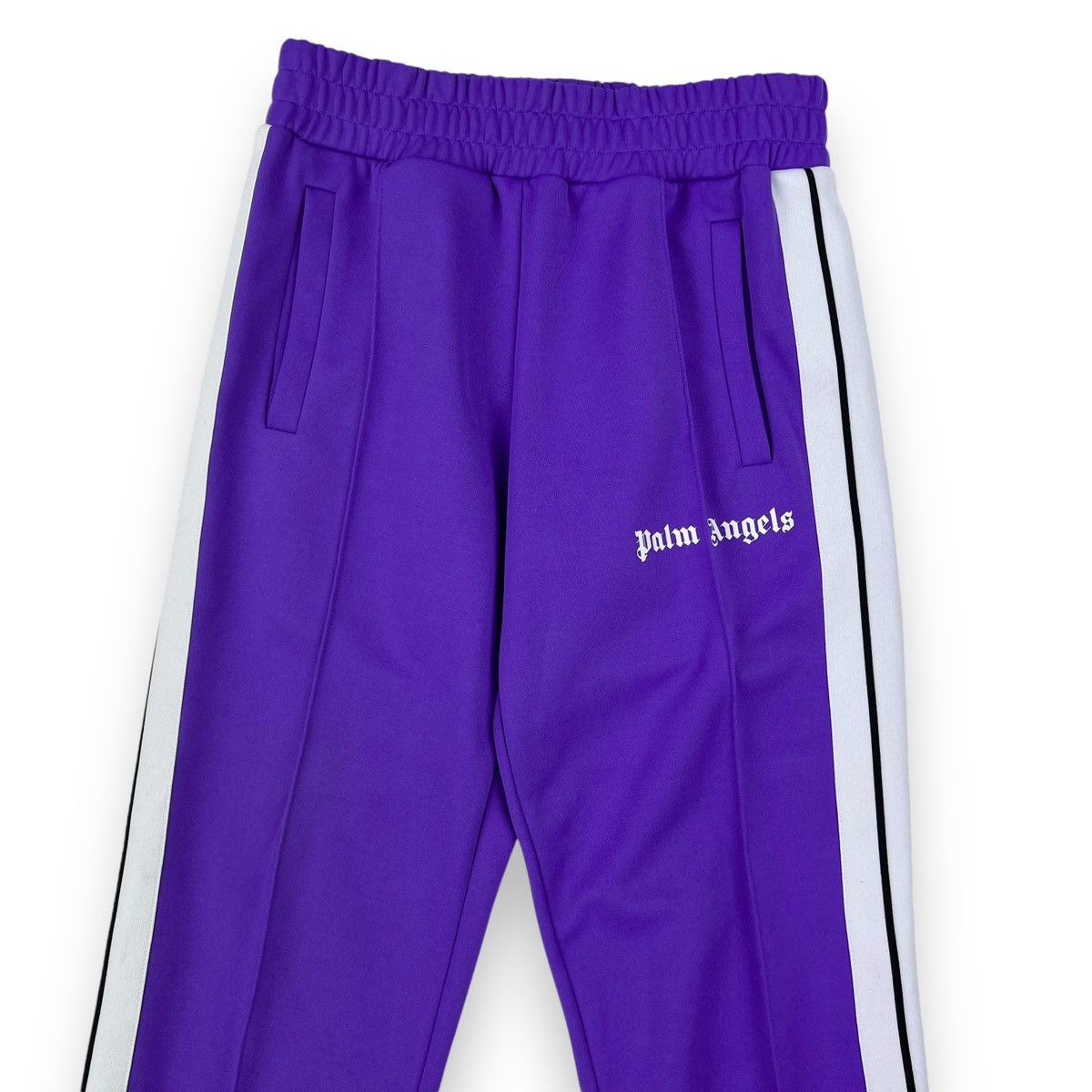 Palm Angels Palm Angels Purple Sweatpants Size US 31 - 1 Thumbnail