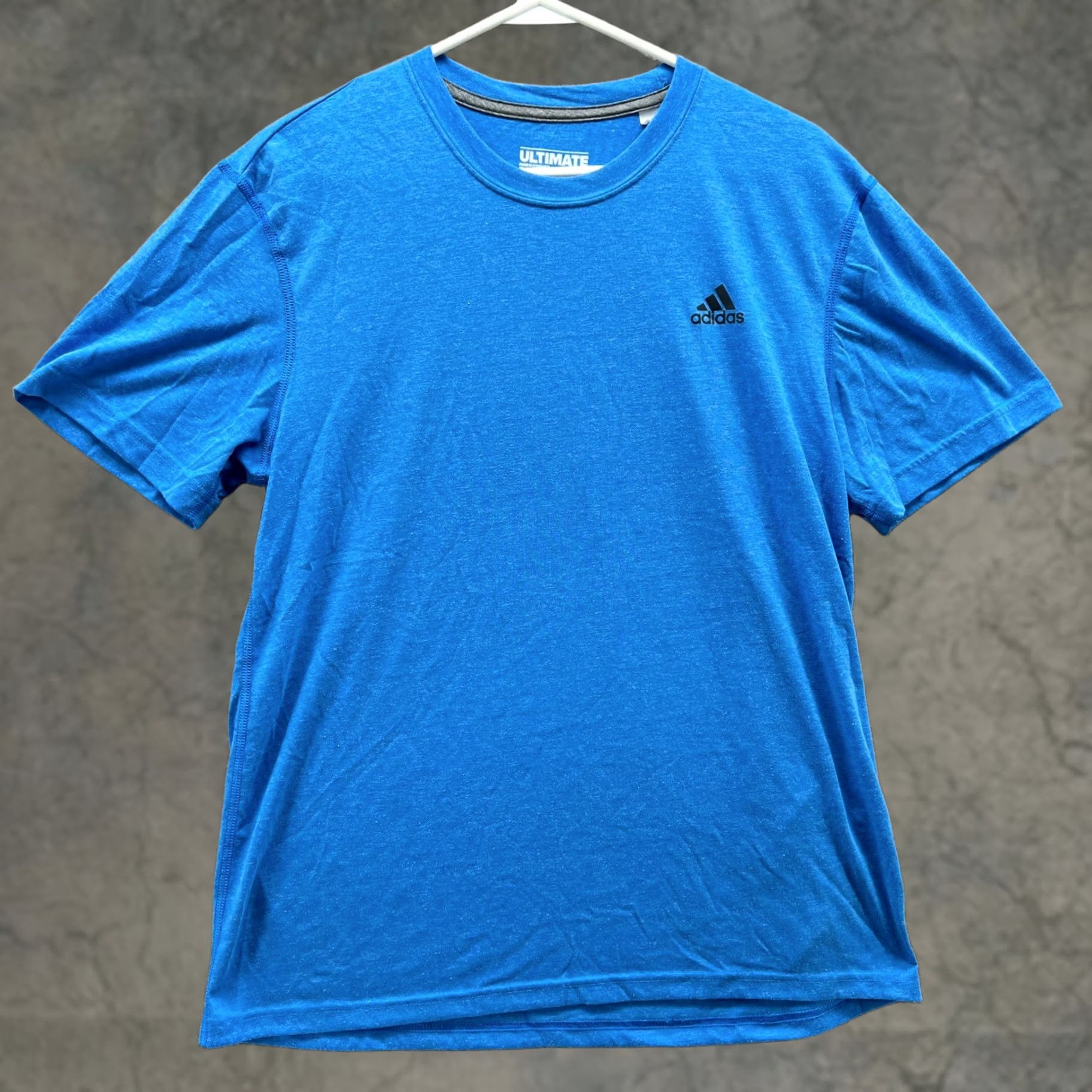 Adidas Adidas Shirt Mens Large Blue Clima Lite Crewneck Jersey Soccer Tee Vintage Size US L / EU 52-54 / 3 - 1 Thumbnail