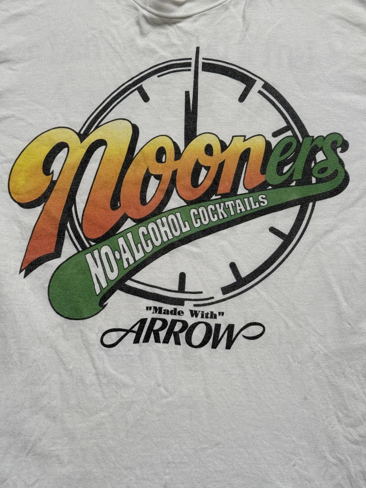 Hanes VTG Nooners T-shirt No Alcohol Cocktails Tee L Size US L / EU 52-54 / 3 - 4 Thumbnail