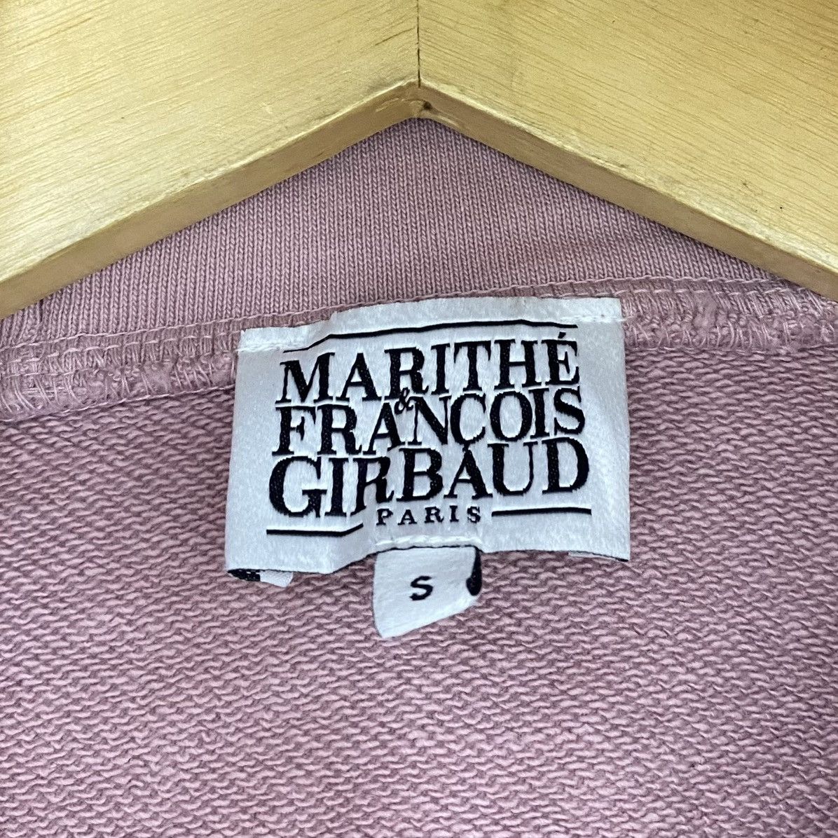 Marithe + Francois Girbaud Marithe Francois Girbaud Paris Embroidery Crop Zip Hoodie Size S / US 4 / IT 40 - 4 Thumbnail