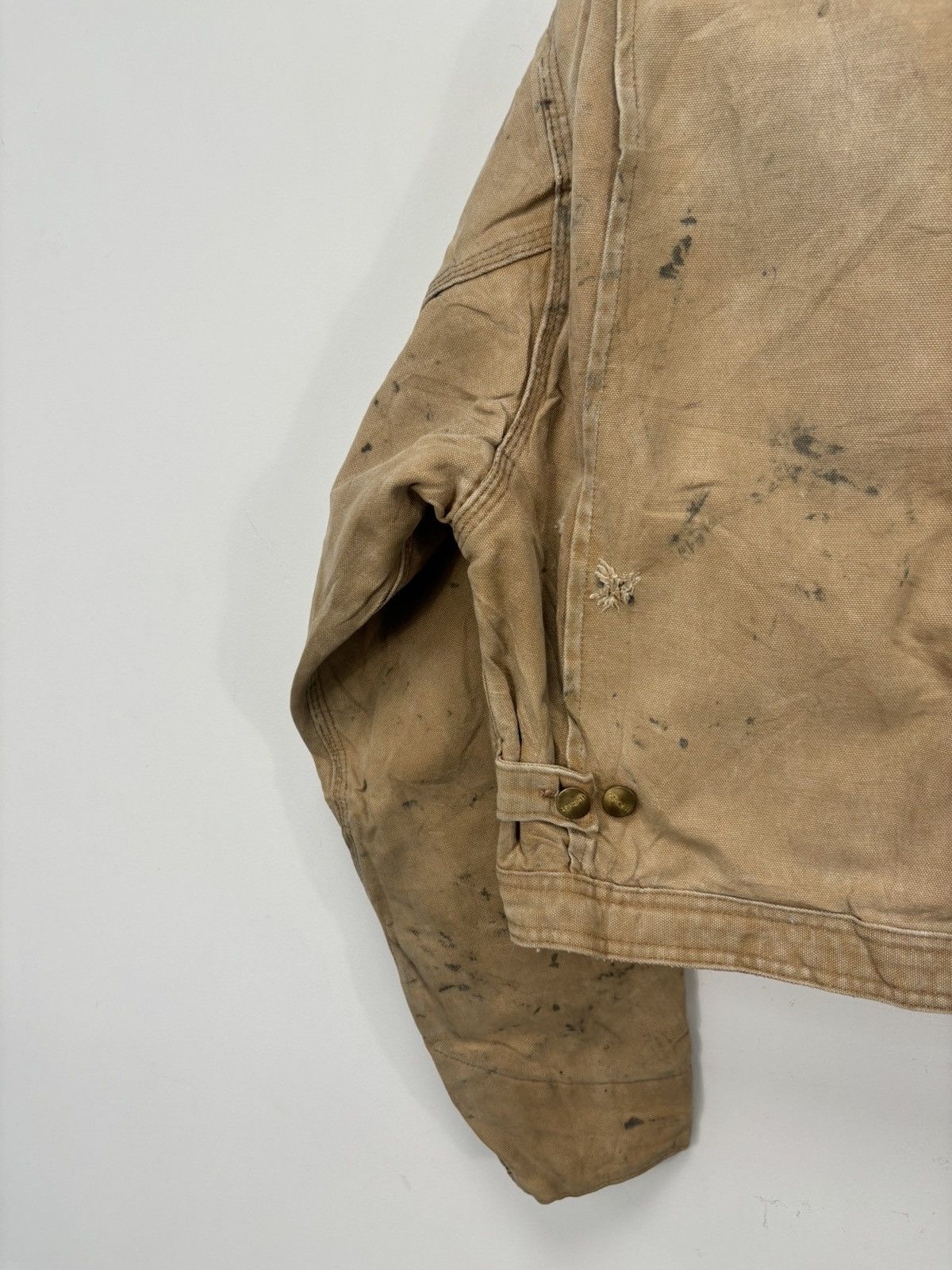 Carhartt Vintage 90s Carhartt Made In USA Hype Boxy Cropped Jacket Size US M / EU 48-50 / 2 - 18 Thumbnail
