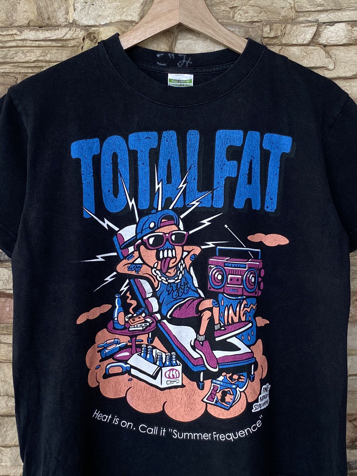 Band Tees Vintage Total Fat Punk Rock Japan Band Tees Size US S / EU 44-46 / 1 - 4 Thumbnail
