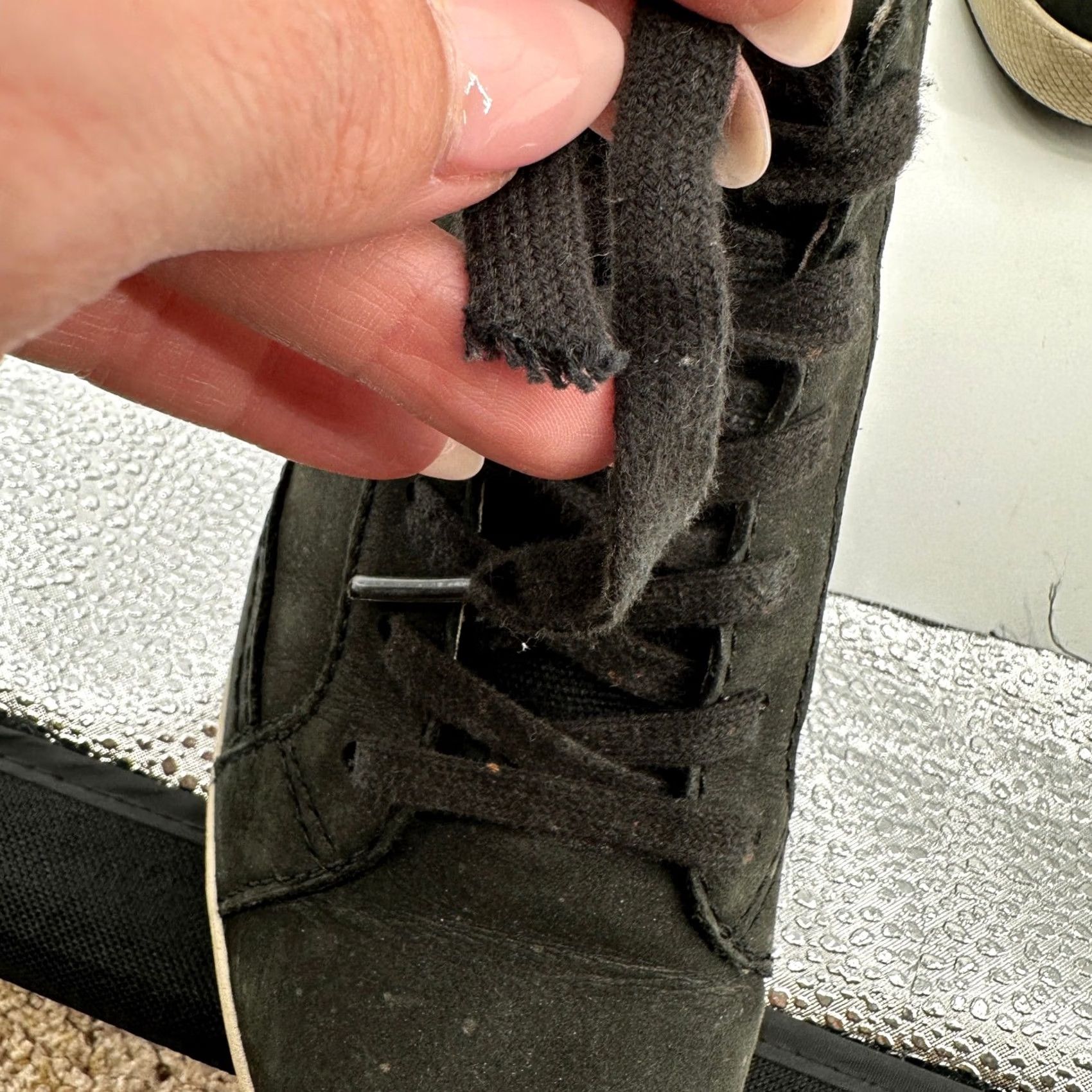Dansko Dansko Black Nubuck Leather High Top Sneakers Round Toe Size 36/6 Urban Womens Pants? Size M / US 6-8 / IT 42-44 - 7 Thumbnail