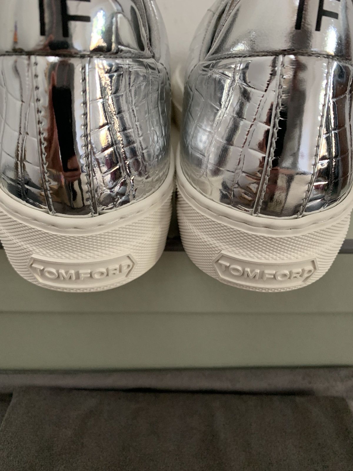 Tom Ford Tom Ford Leather Sneakers Size US 7 / IT 37 - 15 Thumbnail