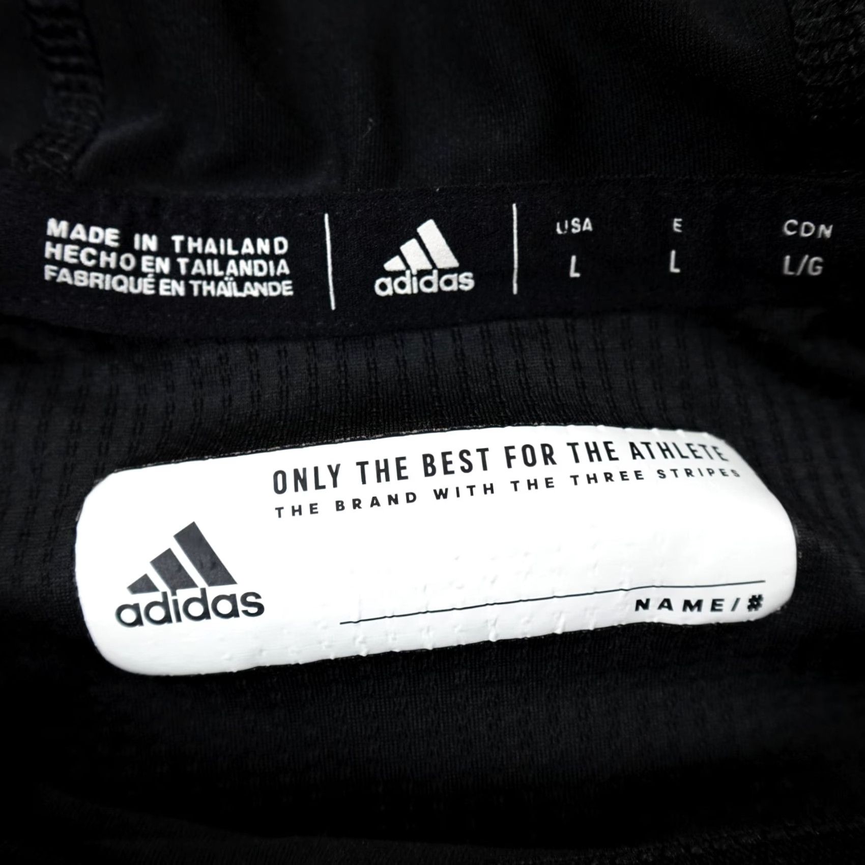 Adidas Adidas Sweater Mens Large Black Lightweight Outdoor Hoodie Climalite Shirt Size US L / EU 52-54 / 3 - 6 Thumbnail