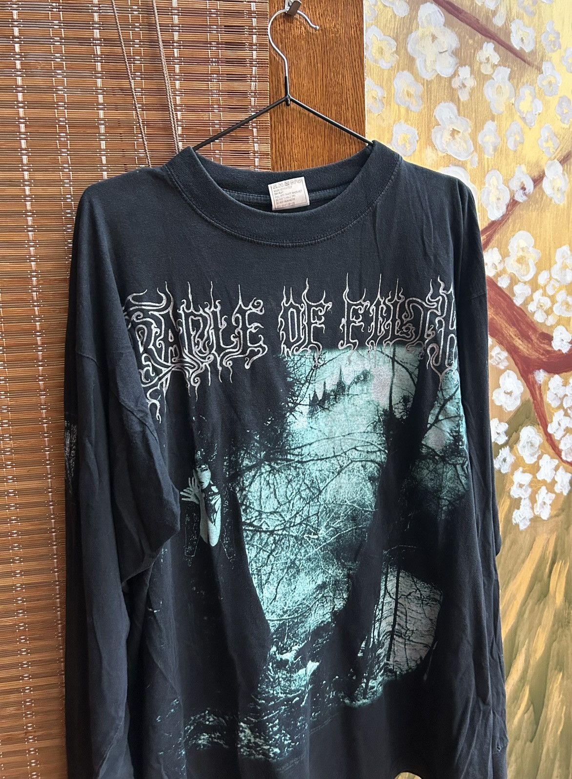 Band Tees 1996 Cradle Of Filth Dusk And Her Embrace Long Sleeve Tee Size US XL / EU 56 / 4 - 3 Thumbnail