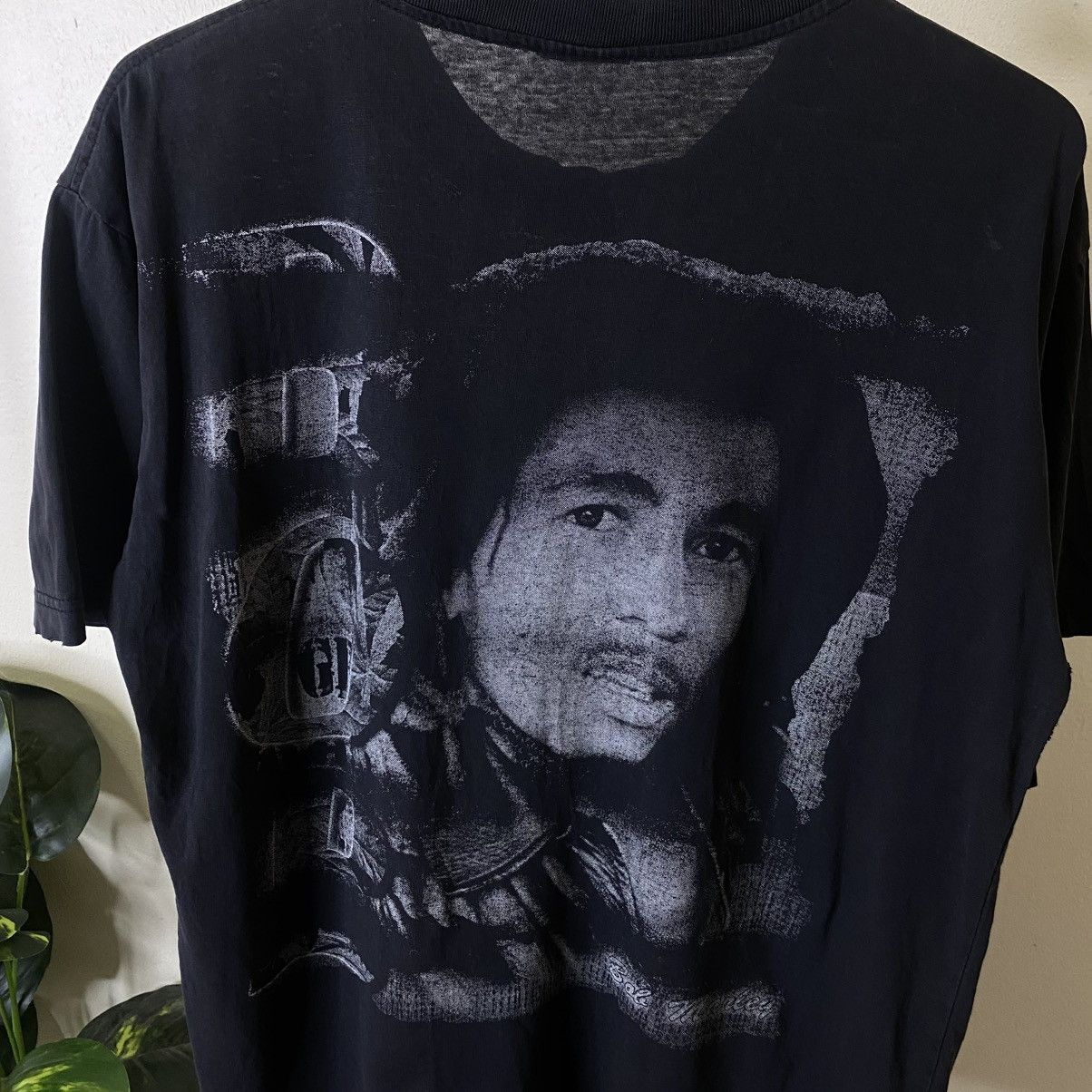 Bob Marley Vintage 1990s Bob Marley Rap Tees Design Reggae T Shirt Size US L / EU 52-54 / 3 - 8 Thumbnail