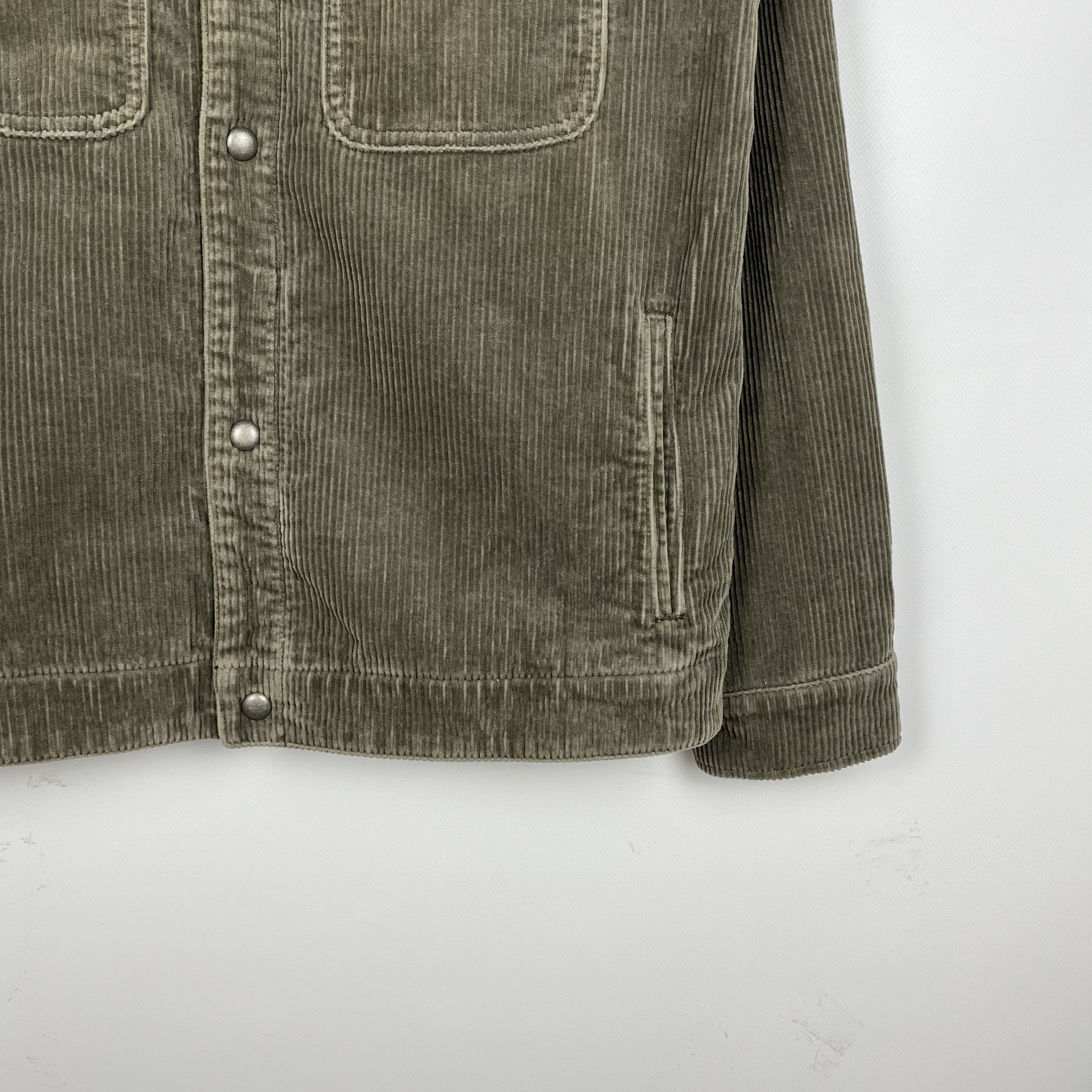 Allsaints Designer AllSaints Castleford Corduroy Overshirt Jacket Size US XS / EU 42 / 0 - 3 Thumbnail