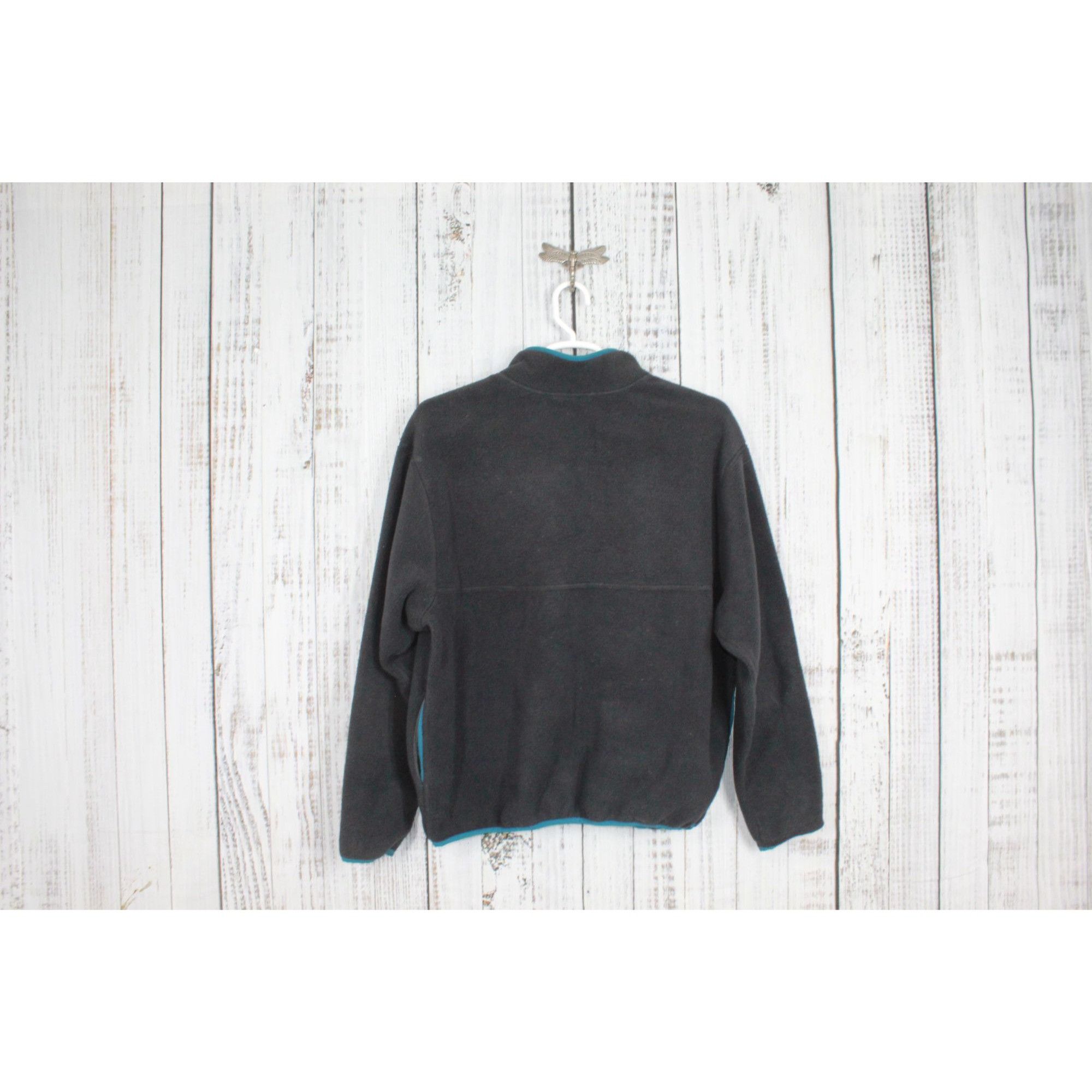 L.L. Bean LL Bean Unisex Black Pullover Fleece Sweater Unisex Size US XL / EU 56 / 4 - 4 Thumbnail