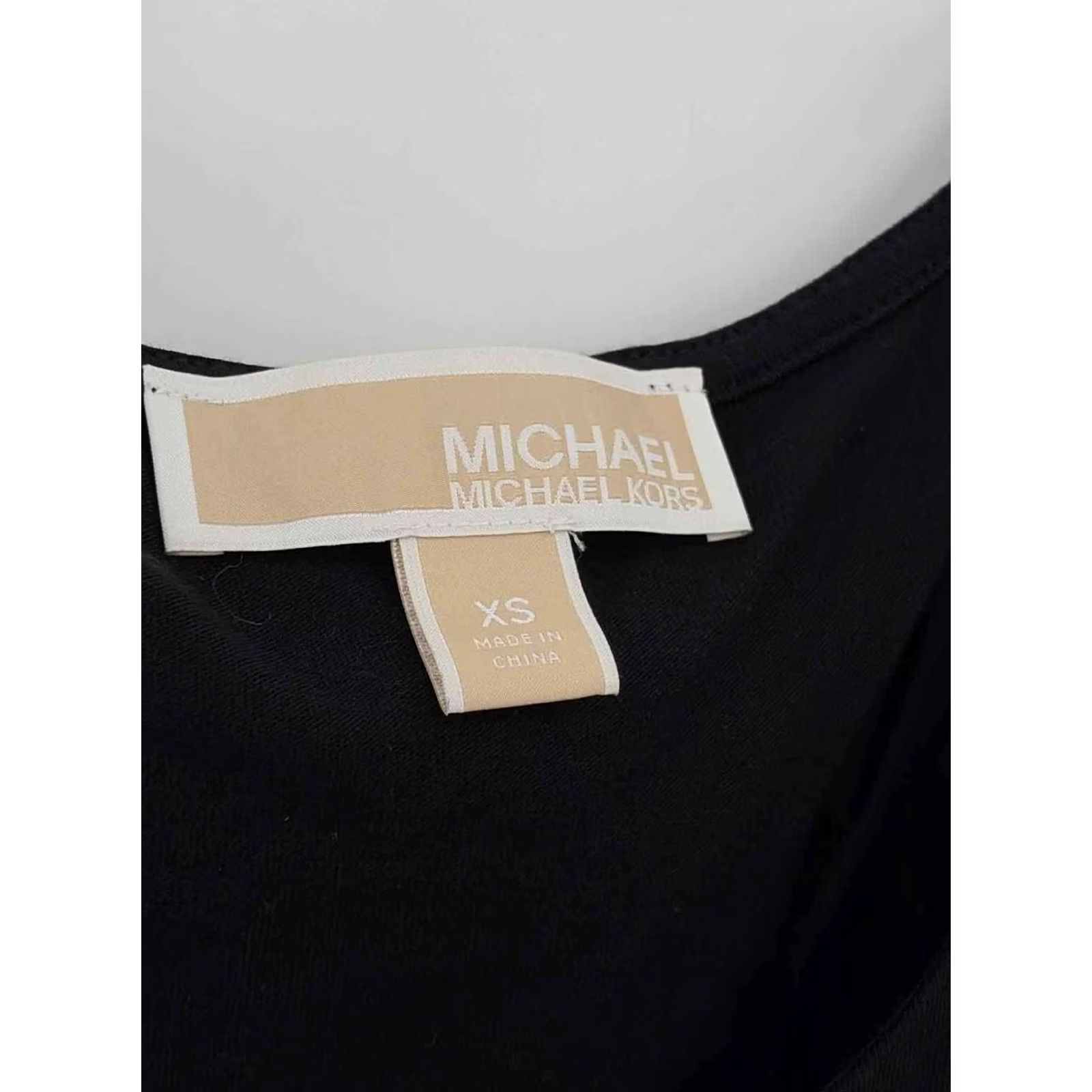 Vintage MICHAEL Michael Kors Black Tank Top XS Size XS / US 0-2 / IT 36-38 - 3 Thumbnail