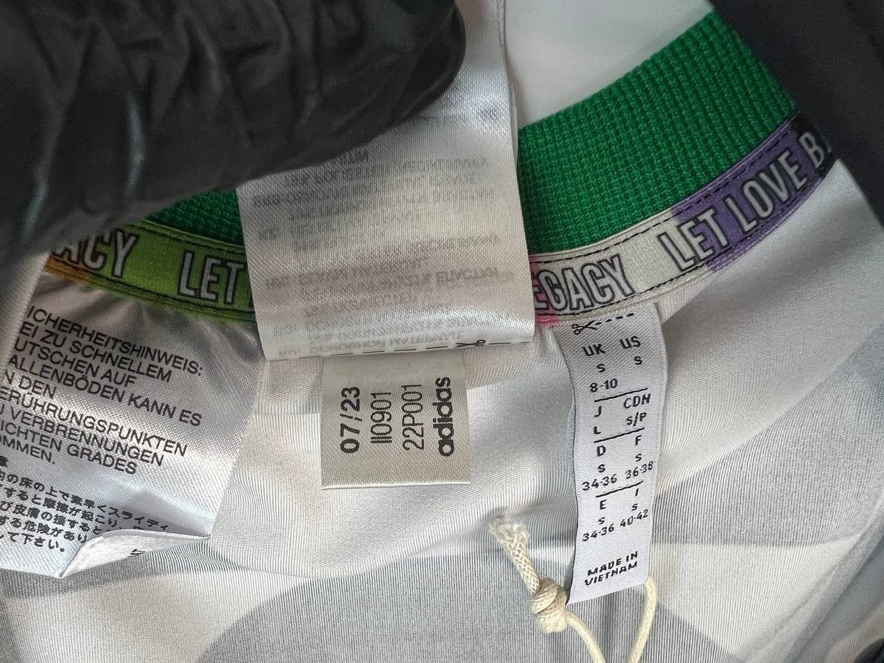 Adidas Adidas x Rich Mnisi Pride Tee 2023 Love Unites Sz S II0901 Size S / US 4 / IT 40 - 4 Thumbnail