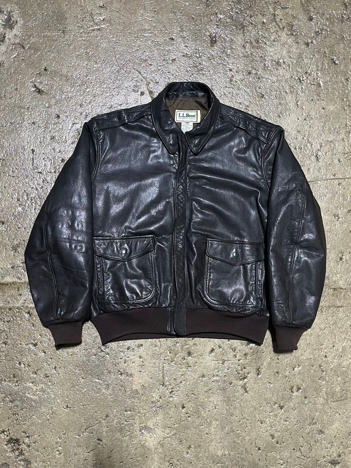 Men's L.L. Bean Leather Jackets | Grailed