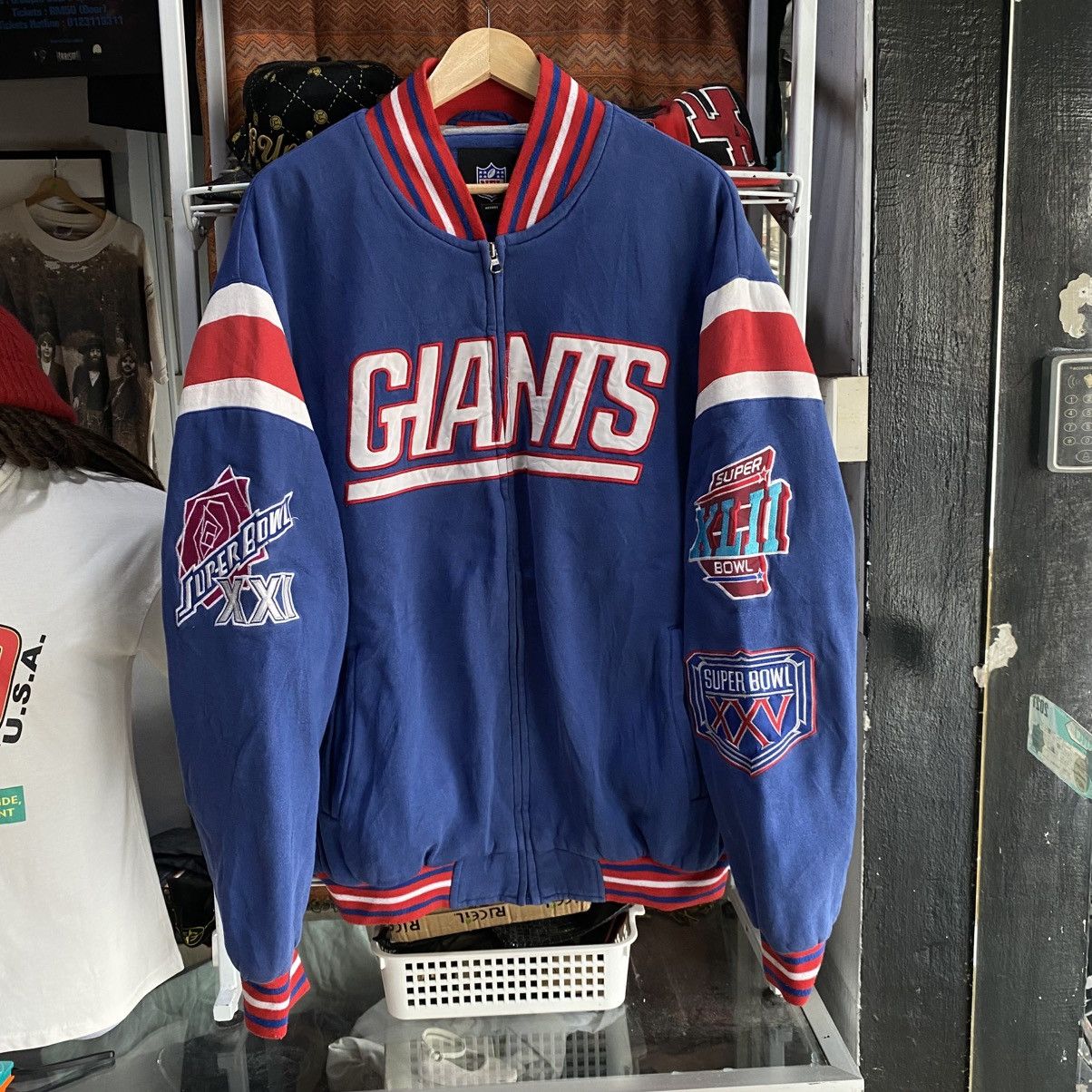 NFL New York Giants Super Bowl XLII Champions embroidered jacket Size US L / EU 52-54 / 3 - 2 Thumbnail
