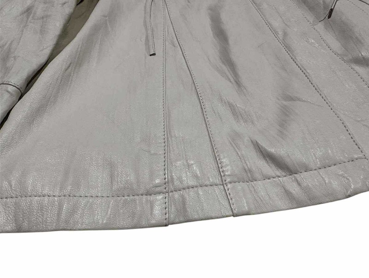 Balmain 🔥Vintage Balmain Faux Leather Poncho Jacket Size L / US 10 / IT 46 - 11 Thumbnail