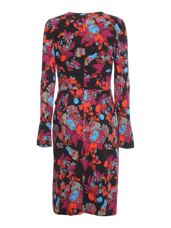 Givenchy o1y0925 Midi Dress in Multicolor Size M / US 6-8 / IT 42-44 - 2 Thumbnail