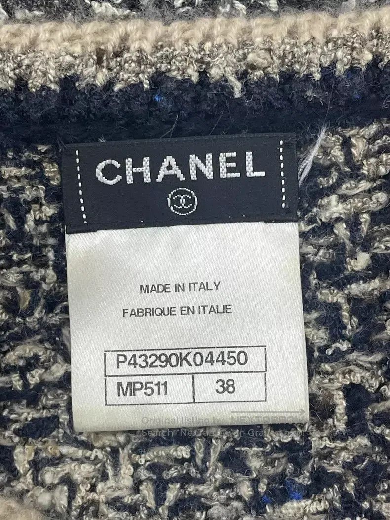Chanel Chanel Gray zippered two-pocket jacket Size XS / US 0-2 / IT 36-38 - 4 Thumbnail