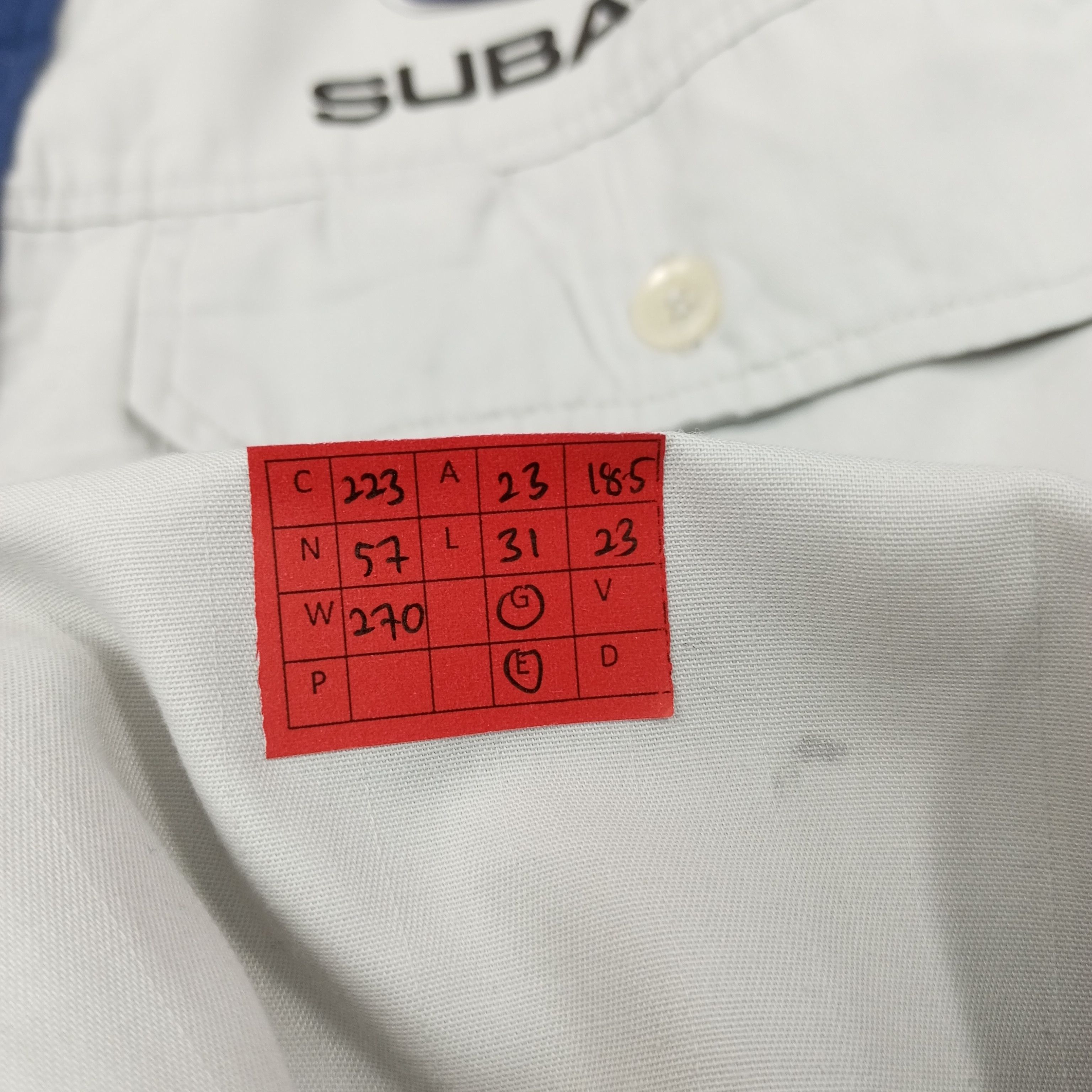 Vintage Subaru Japanese Motorsports Custom Art Shirt c223n57 Size US XL / EU 56 / 4 - 9 Thumbnail