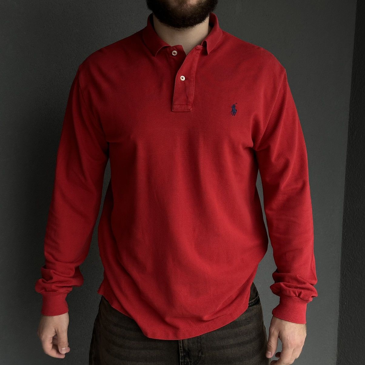Polo Ralph Lauren Vintage Polo Ralph Lauren Long-sleeve T-shirts Old Money 00s Size US M / EU 48-50 / 2 - 2 Thumbnail