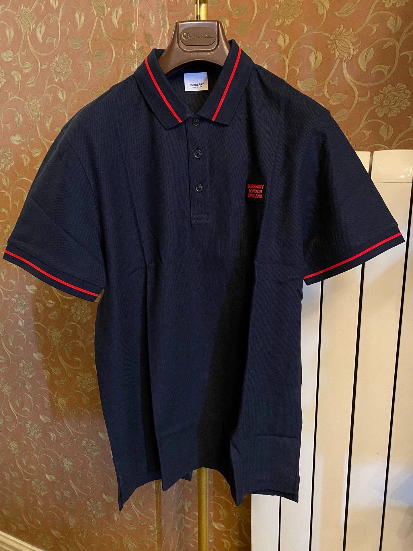 Burberry Burberry TB Placket Polo Shirt Size US XL / EU 56 / 4 - 1 Thumbnail