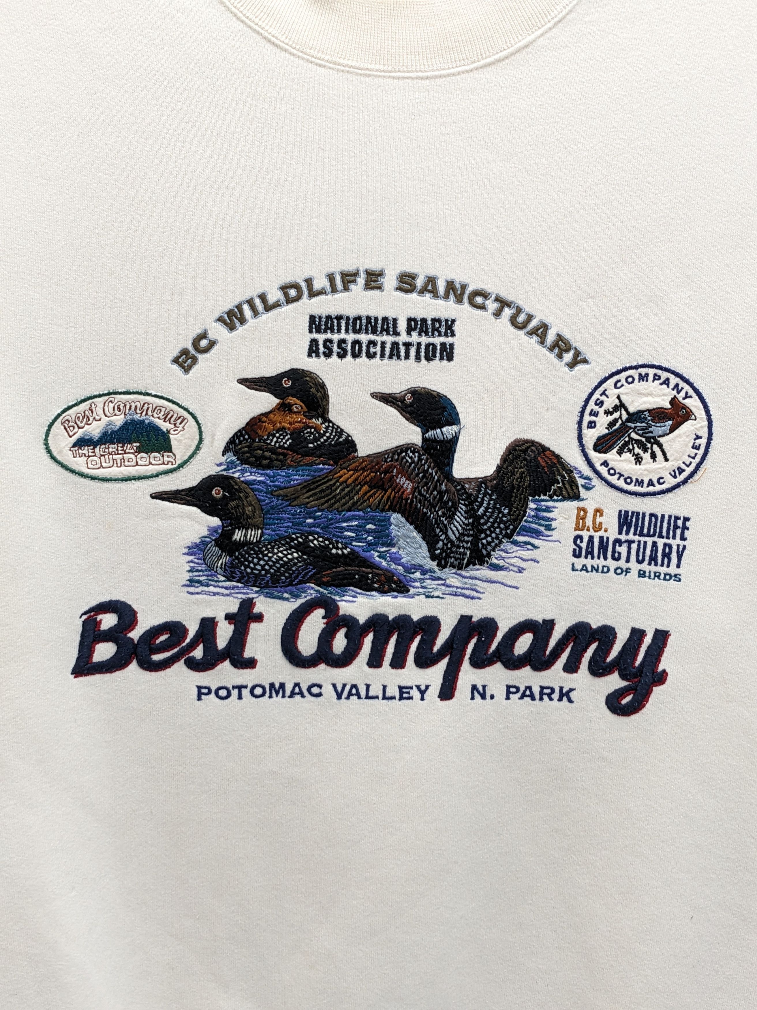 Other VINTAGE BEST COMPANY BC WILDLIFE SANCTUARY SWEATSHIRT Size US S / EU 44-46 / 1 - 3 Thumbnail