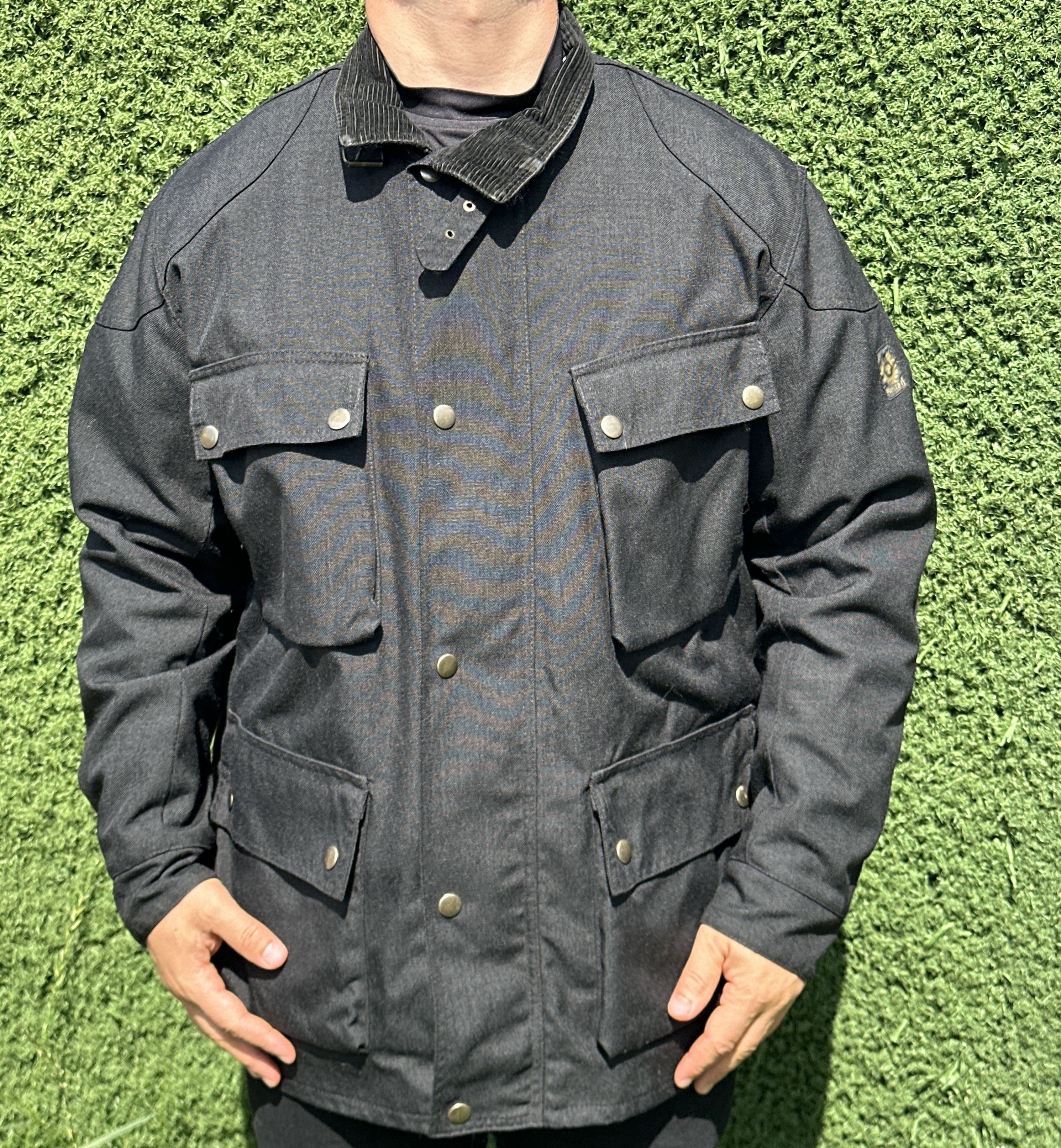 Belstaff Valtherm Insulated Knit Belstaff Biker Professional Size XL Size US XL / EU 56 / 4 - 12 Thumbnail