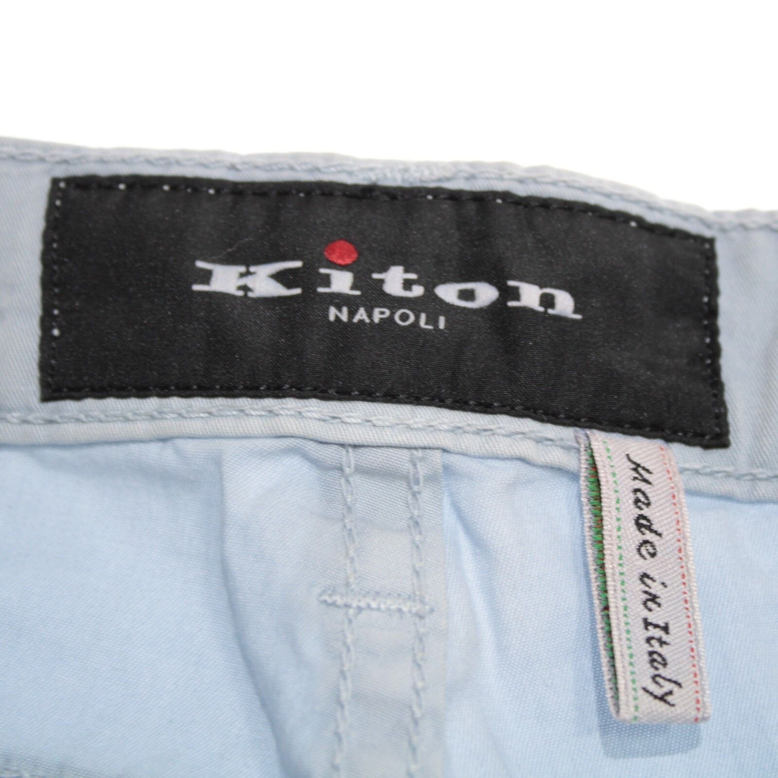 Kiton Kiton New with tags Chinos Size 30 US In Blue Size US 30 / EU 46 - 6 Thumbnail