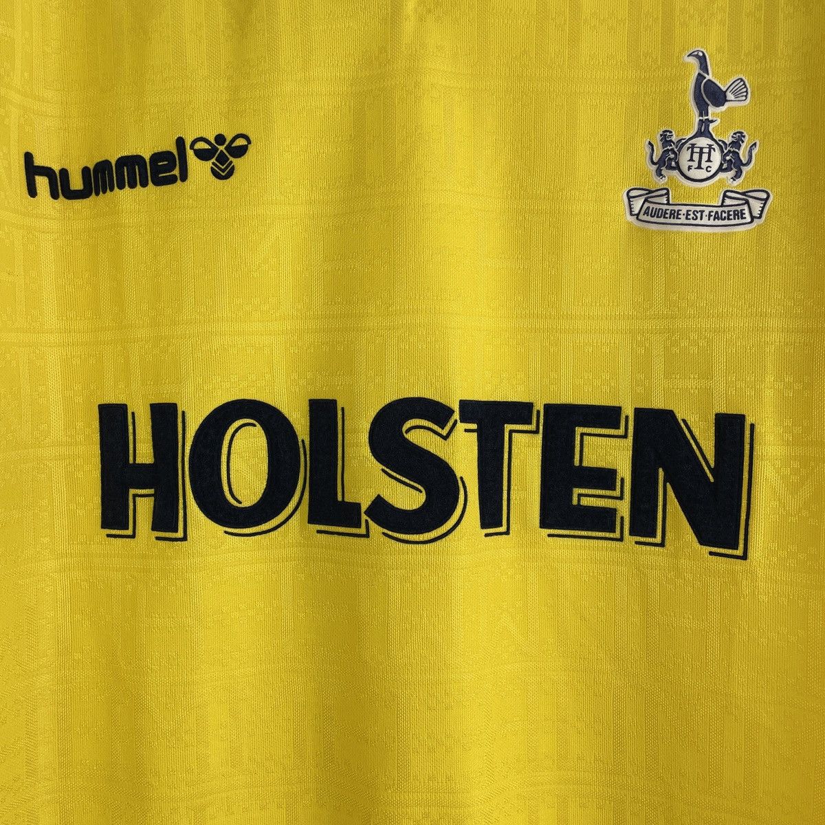 Hummel Vintage Tottenham Away Jersey Ultra Rare 1988-1991 size L-XL Size US XL / EU 56 / 4 - 8 Thumbnail