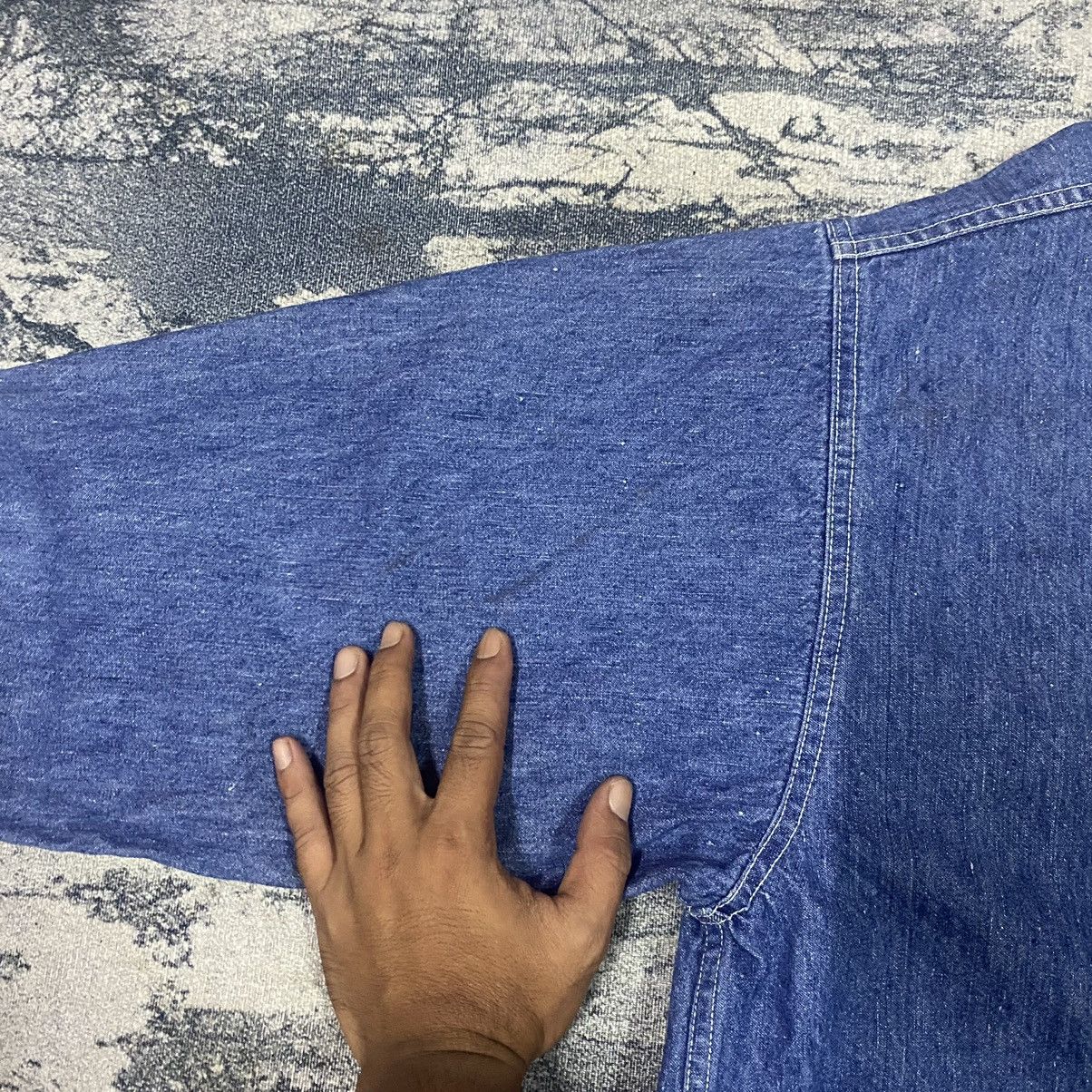 Issey Miyake × Japanese Brand Vintage IM Issey Miyake Denim Jacket Size US XL / EU 56 / 4 - 10 Thumbnail