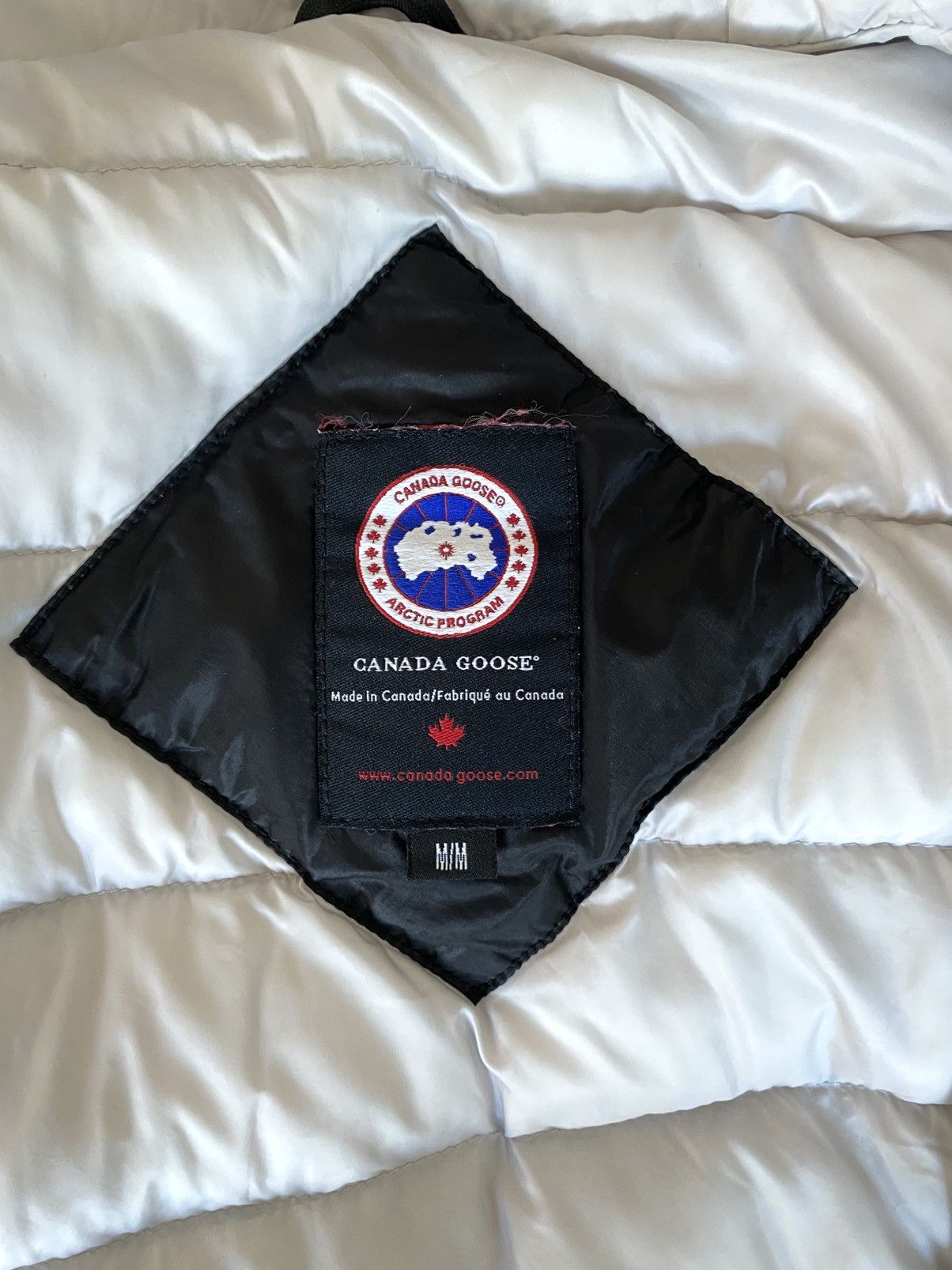 Canada Goose Canada Goose Camp White Duck Down Puffer Jacket, Size: M Size M / US 6-8 / IT 42-44 - 11 Thumbnail