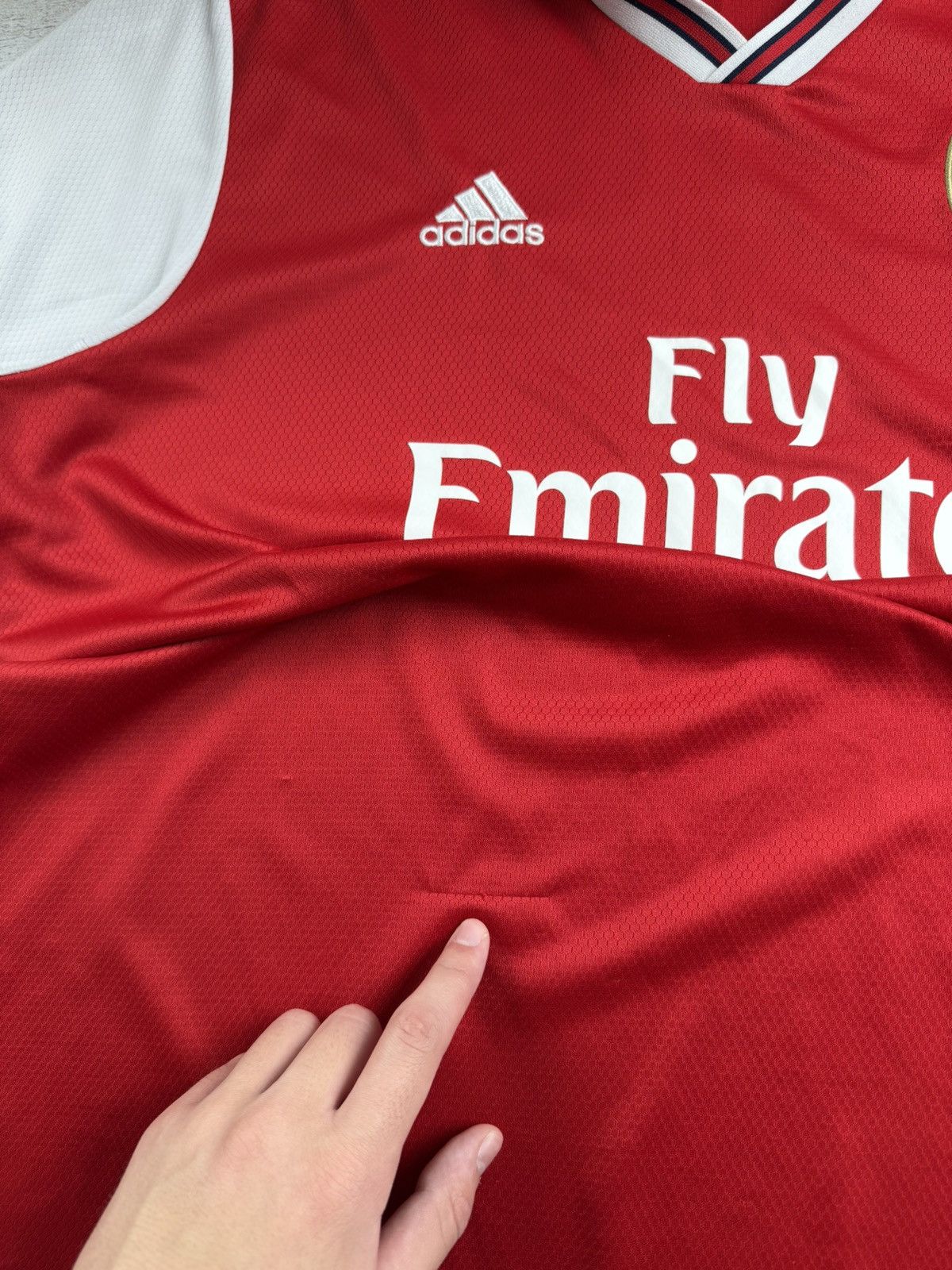 Adidas Arsenal London Adidas 2019 2020 Red Men’s Soccer Football T Shirt Jersey Kit Size US XXL / EU 58 / 5 - 7 Thumbnail