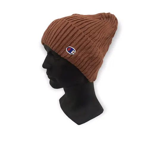 image of Vintage Champion Knit Beanie Hat, Men's