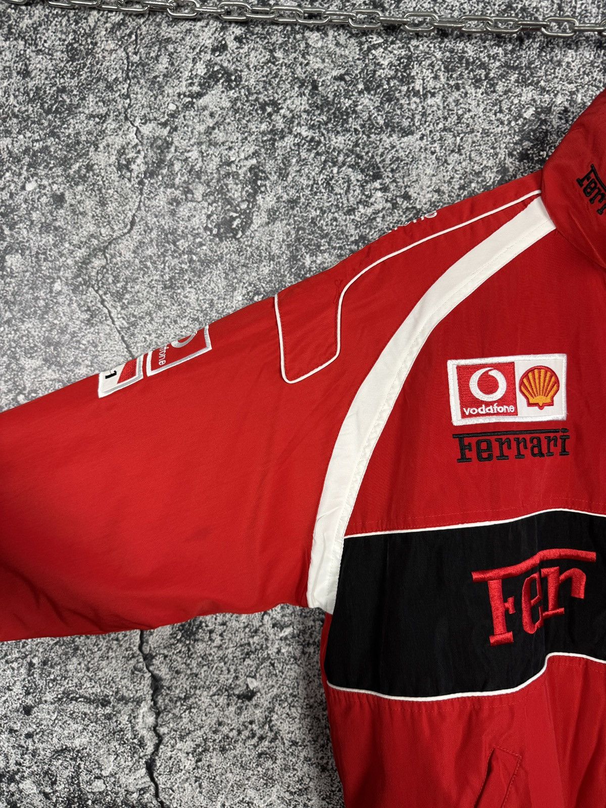 Ferrari Vintage Ferrari Racing Jacket Formula 1 Schumacher Size L Size US L / EU 52-54 / 3 - 8 Thumbnail