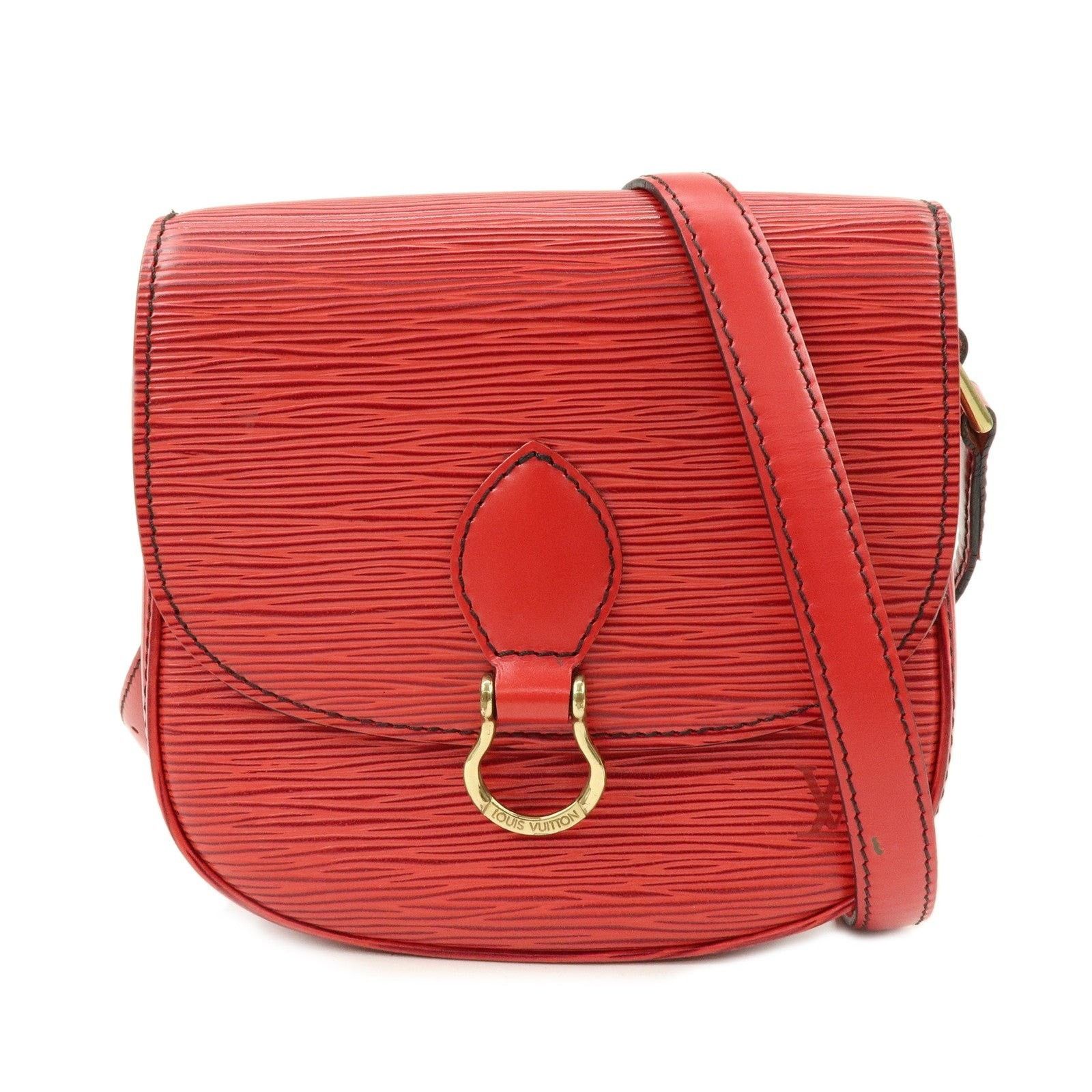 Louis Vuitton Louis Vuitton Epi Mini Saint Cloud Crossbody Bag Red Size ONE SIZE - 1 Thumbnail